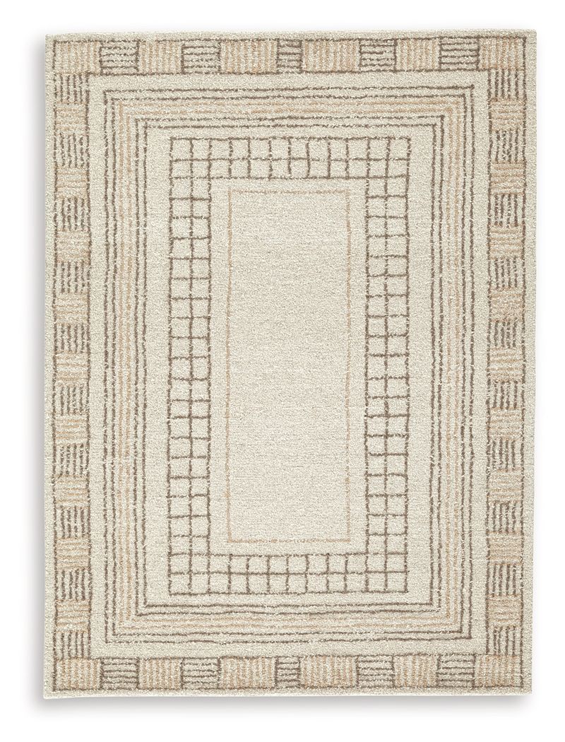 Idaman - 5' x 7' Rug - Taupe / Brown
