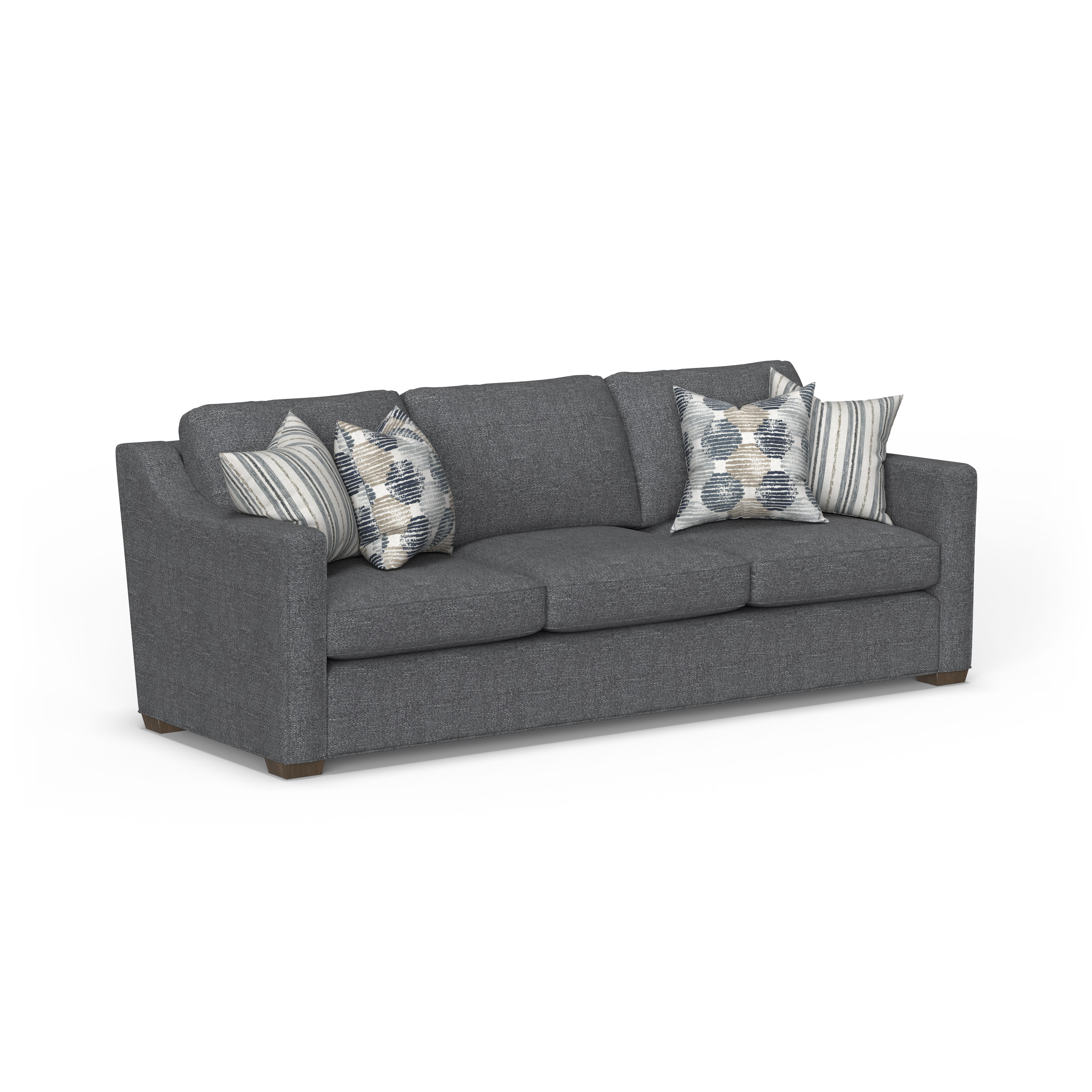 Milo - Fabric Sofa, gray