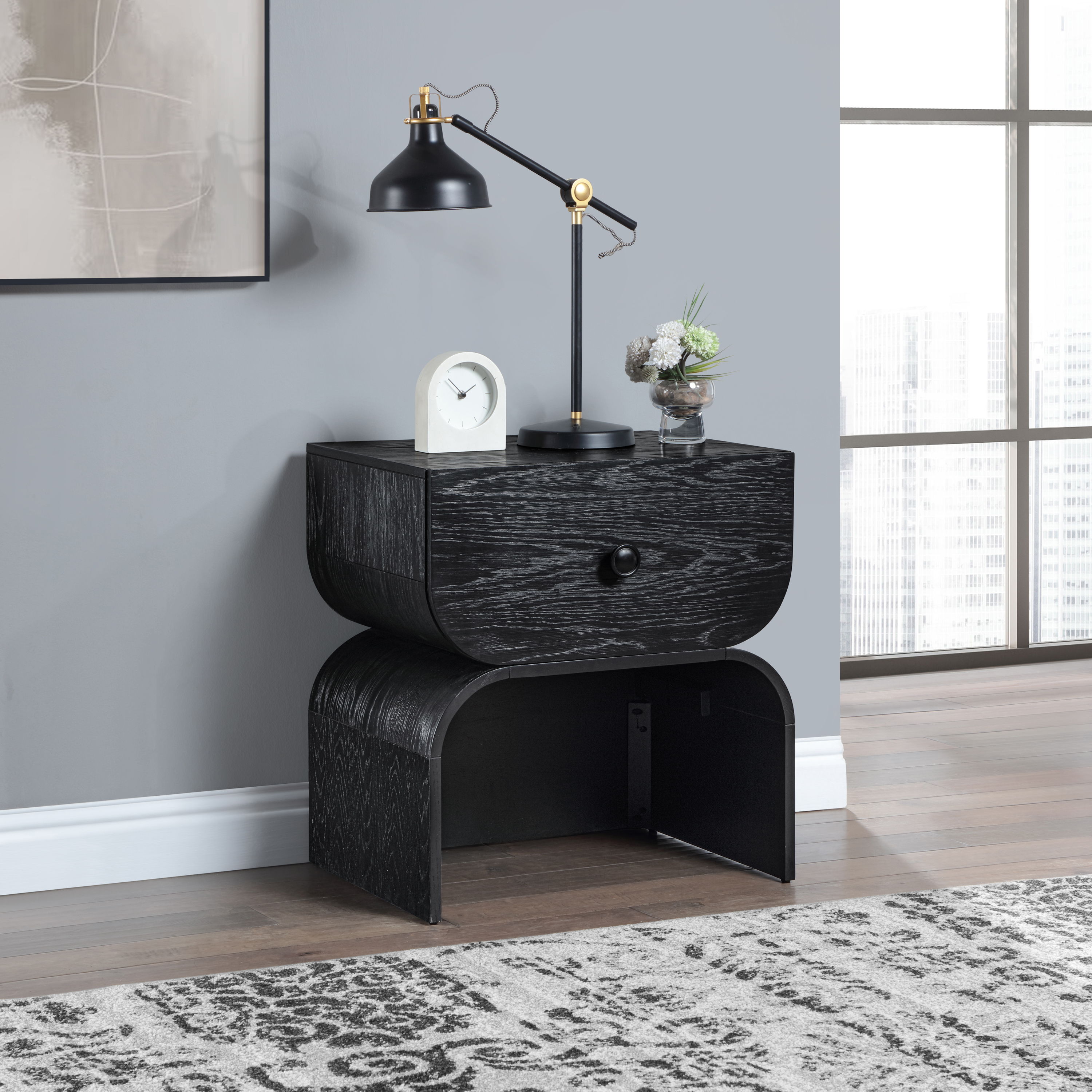 Jace - Night Stand - Black