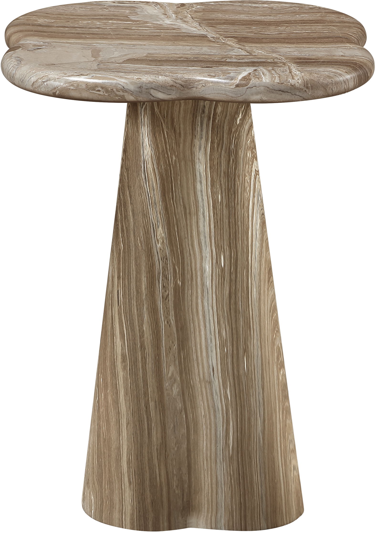 Nola - 18.5" Concrete Indoor / Outdoor End Table - Beige