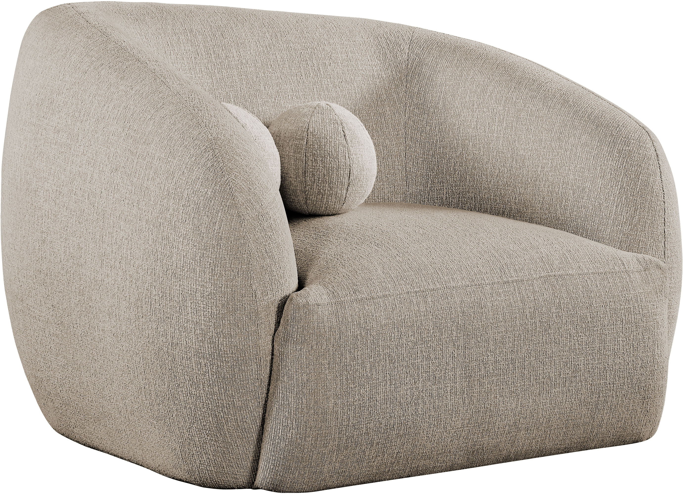 Elowen - Fabric Upholstered Chair - Beige