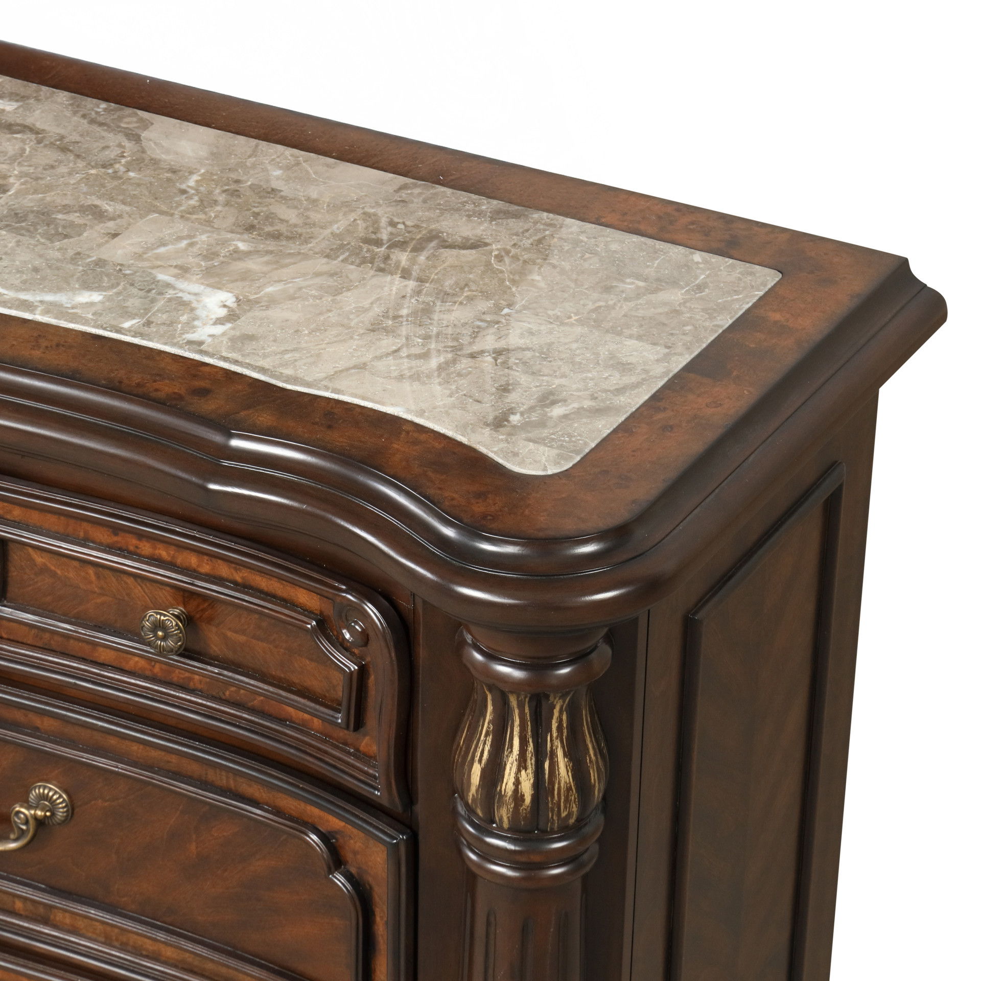 Bella Notte - Dresser - Mahogany Brown, light brown, view 7