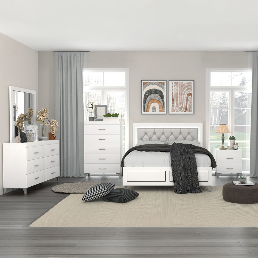 Casilda - Dresser - White, white, view 7