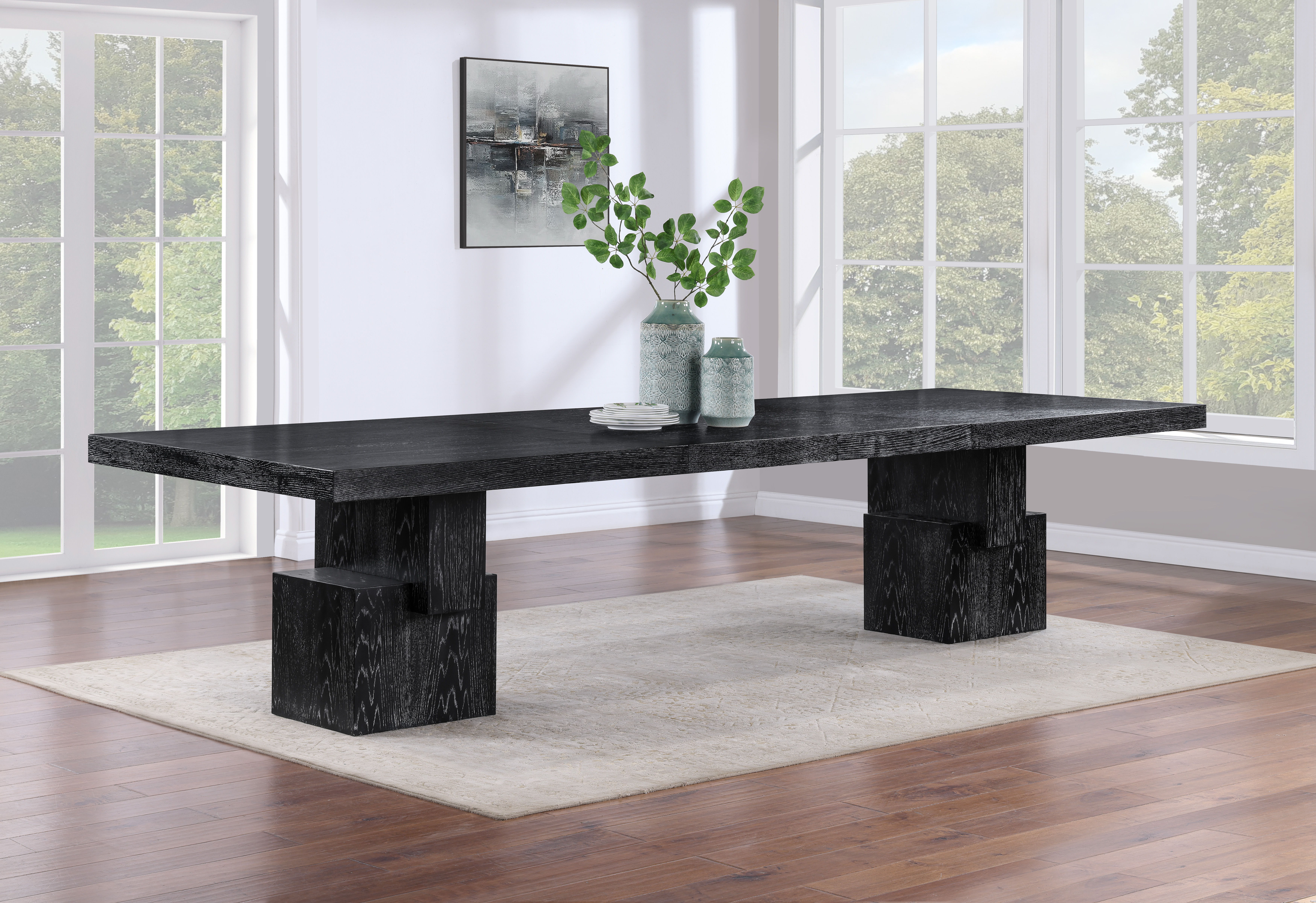 Anzio - Dining Table - Black