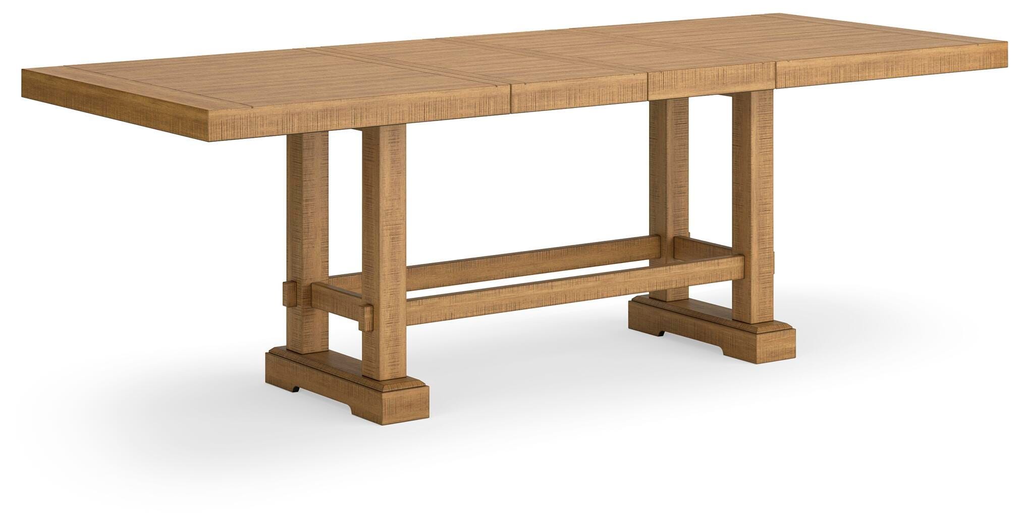 Havonplane – Rectangular Dining Room Extension Table – Brown