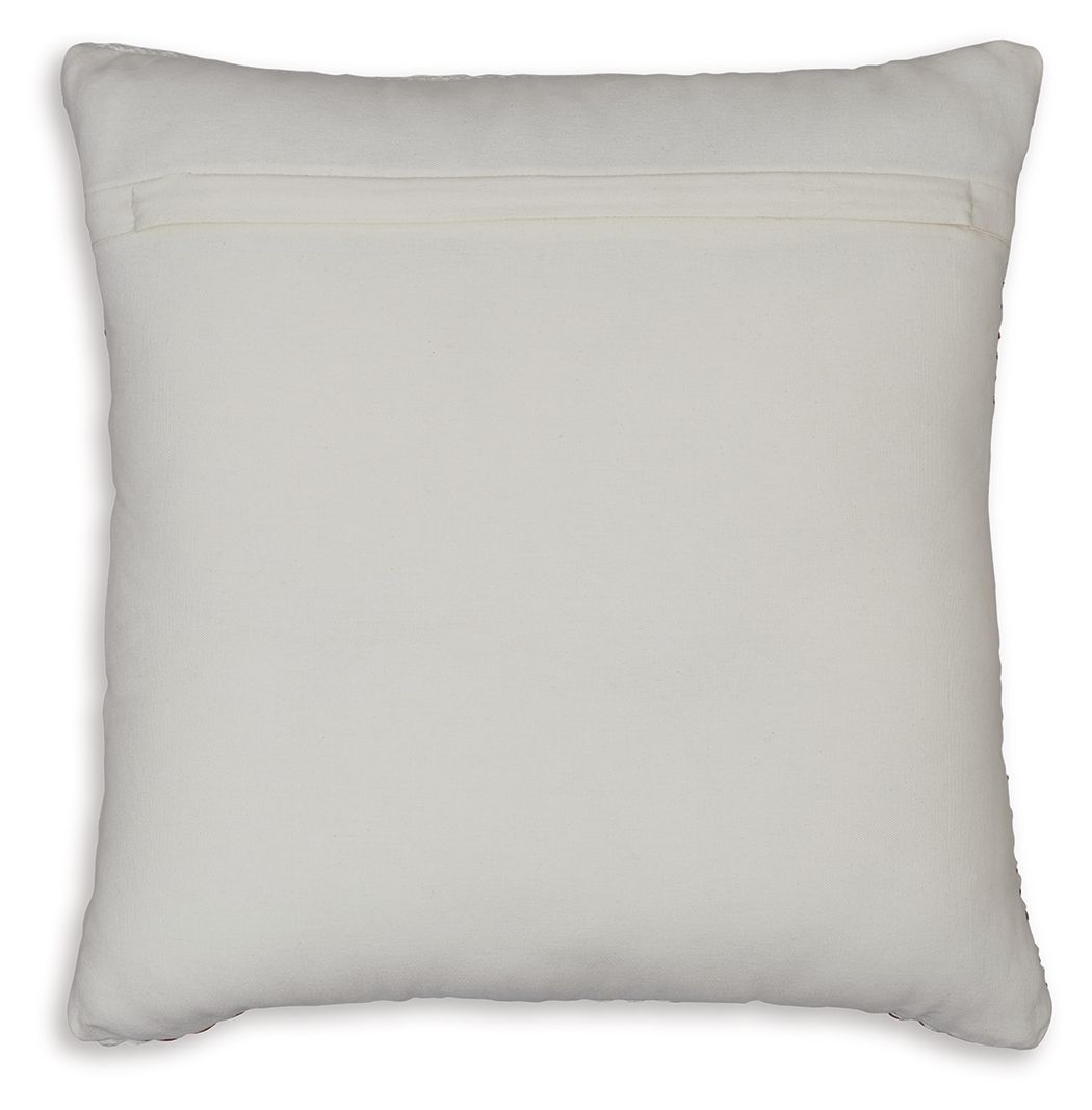Nashlin - Pillow - White / Rust, white, view 4