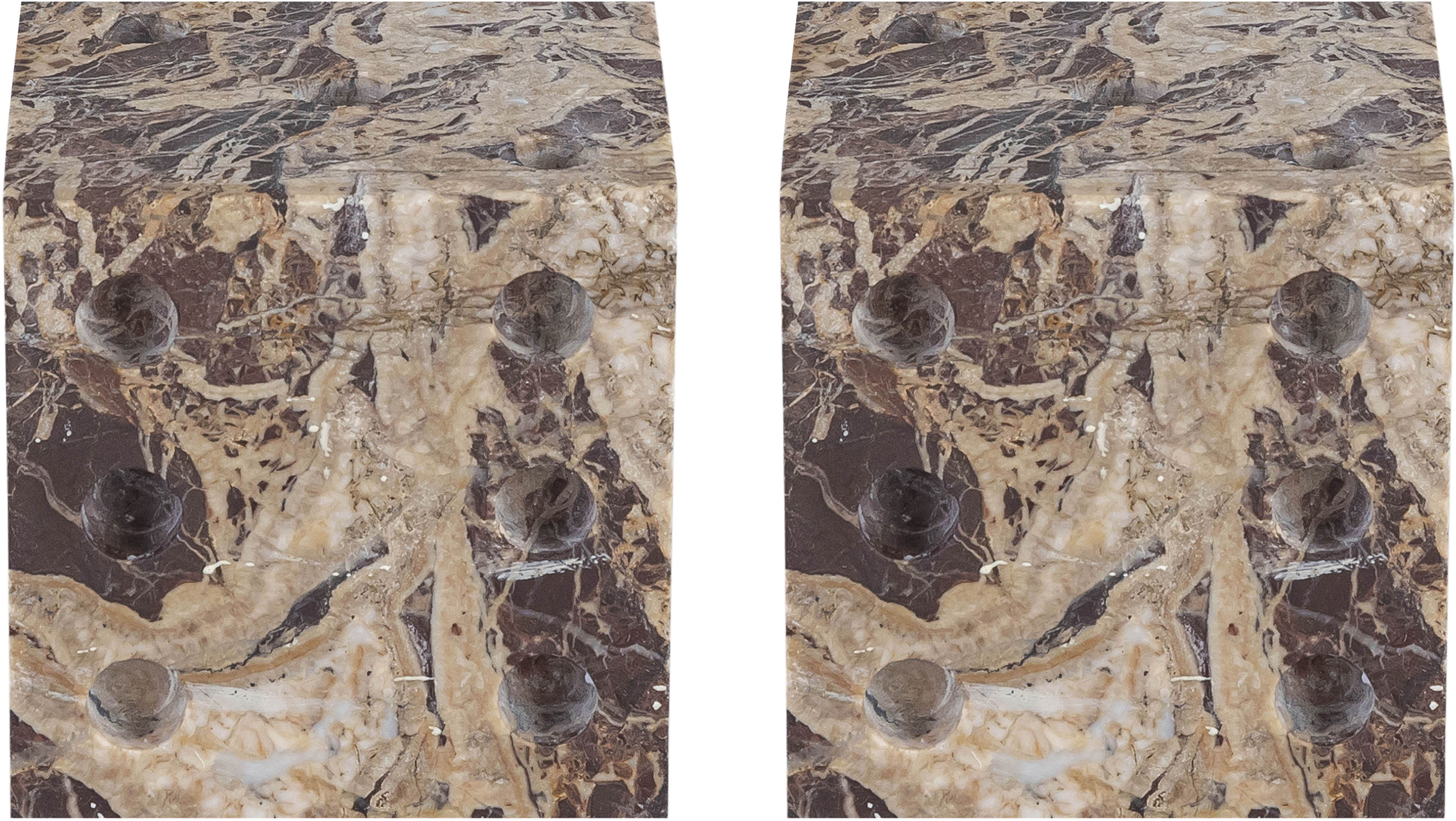 Dice - Marble Decorative - Cherry