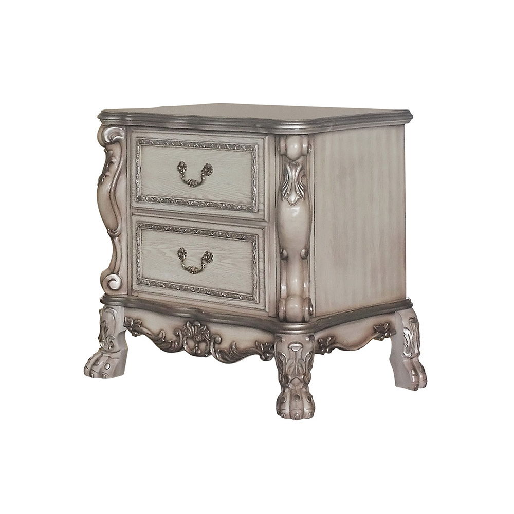 Dresden - Nightstand - Vintage Bone White, white, view 2