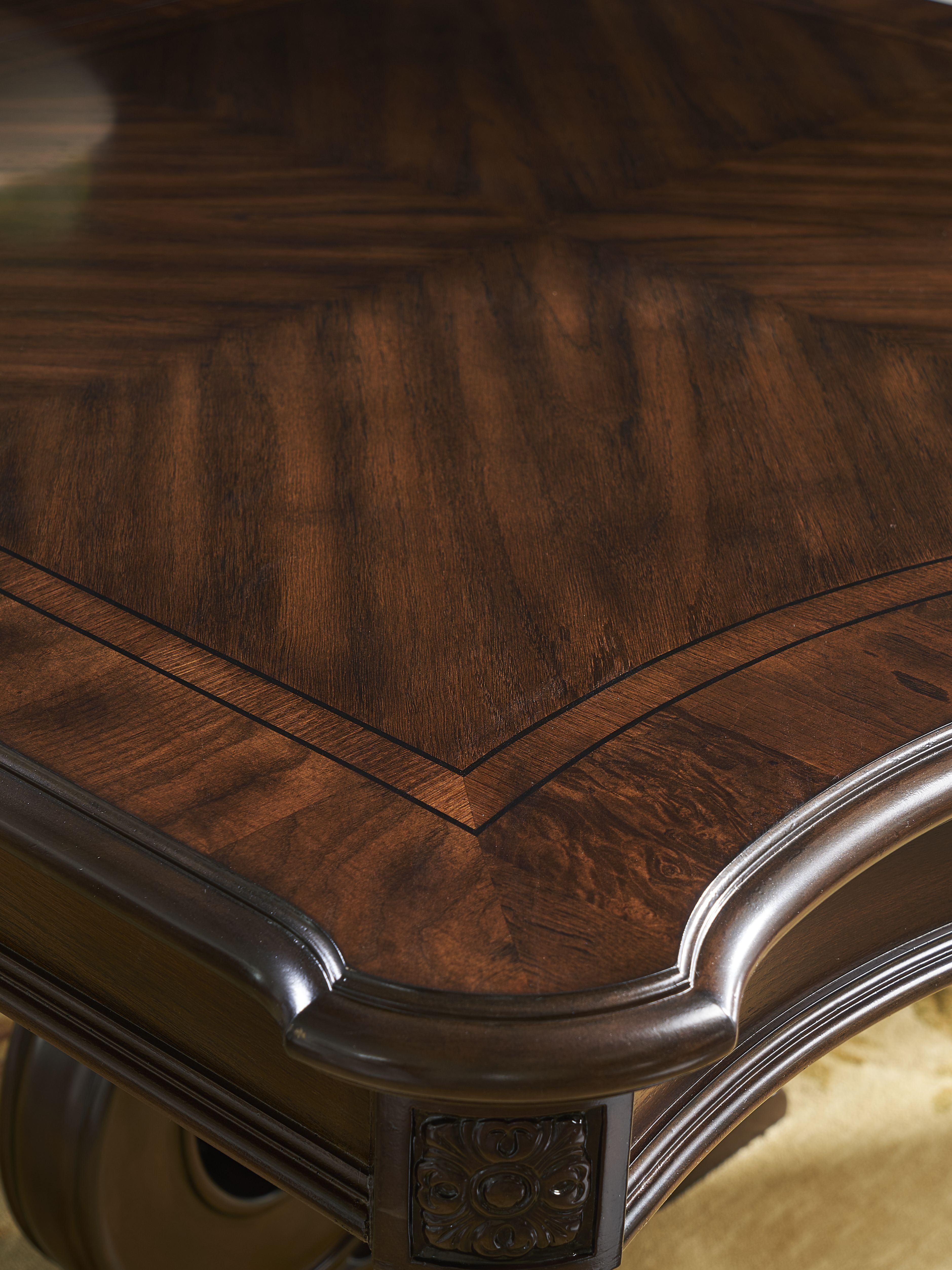 Royale - Table Base - Dark Brown