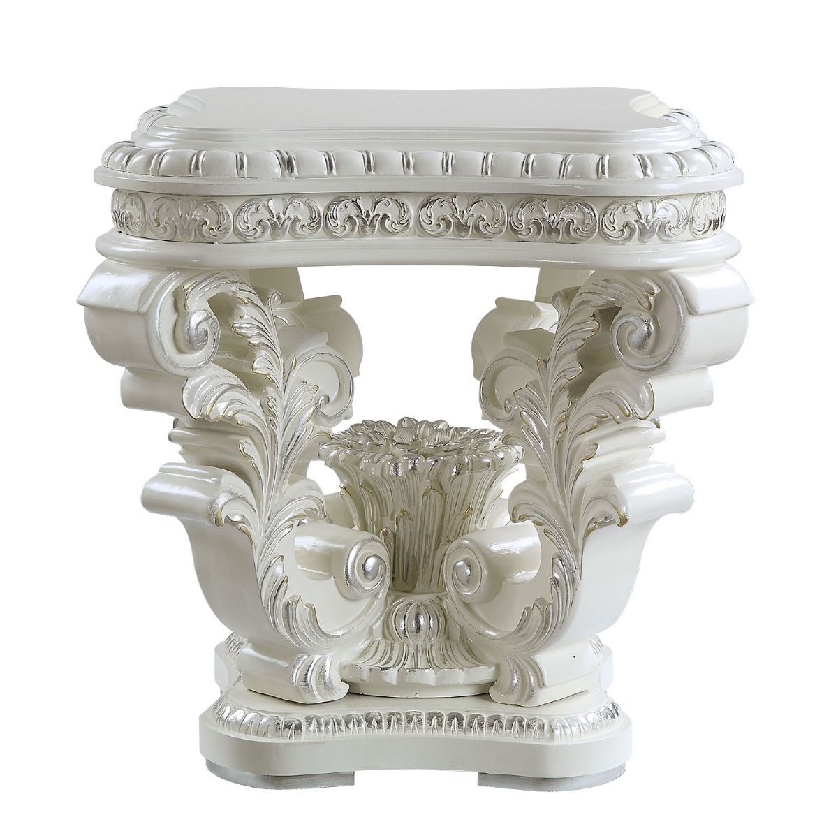 Vanaheim - End Table - Antique White, beige, view 6