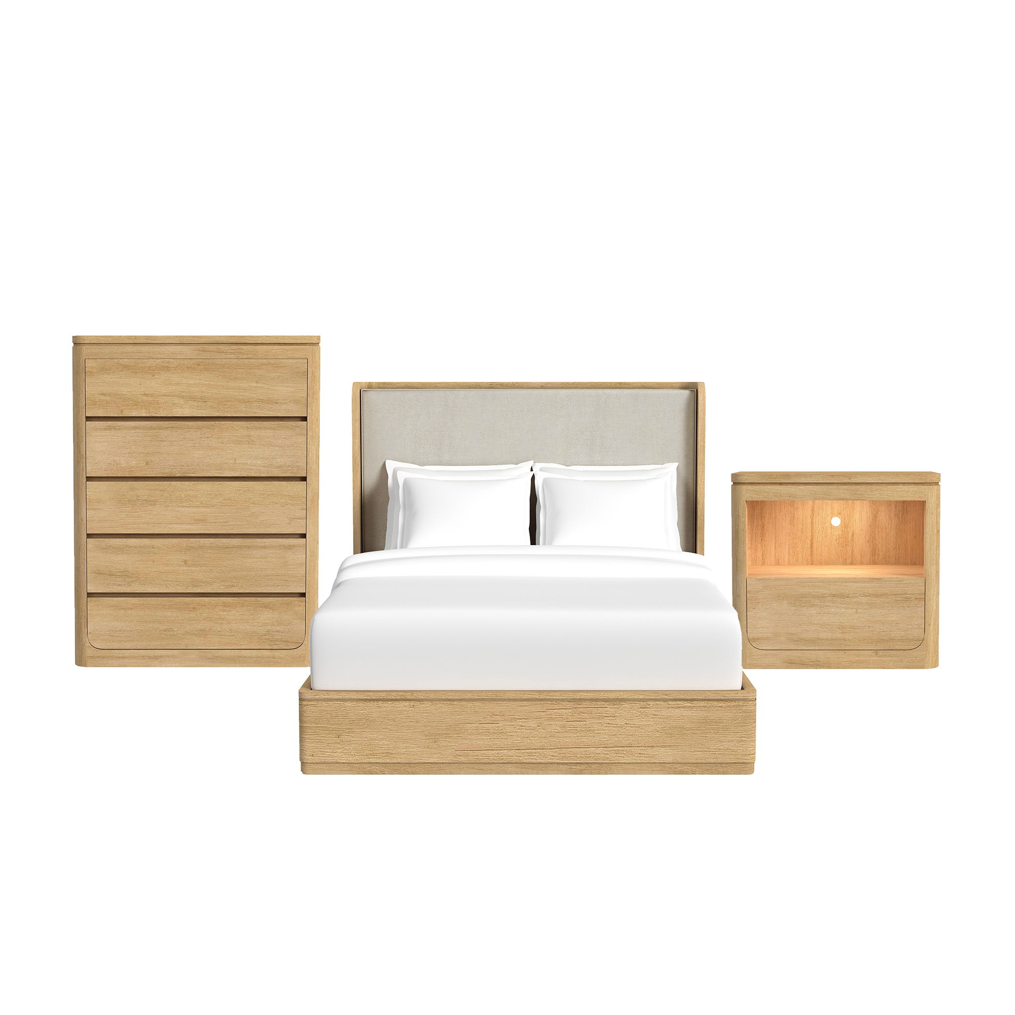 Queen · 3 Pc · Bedroom Set