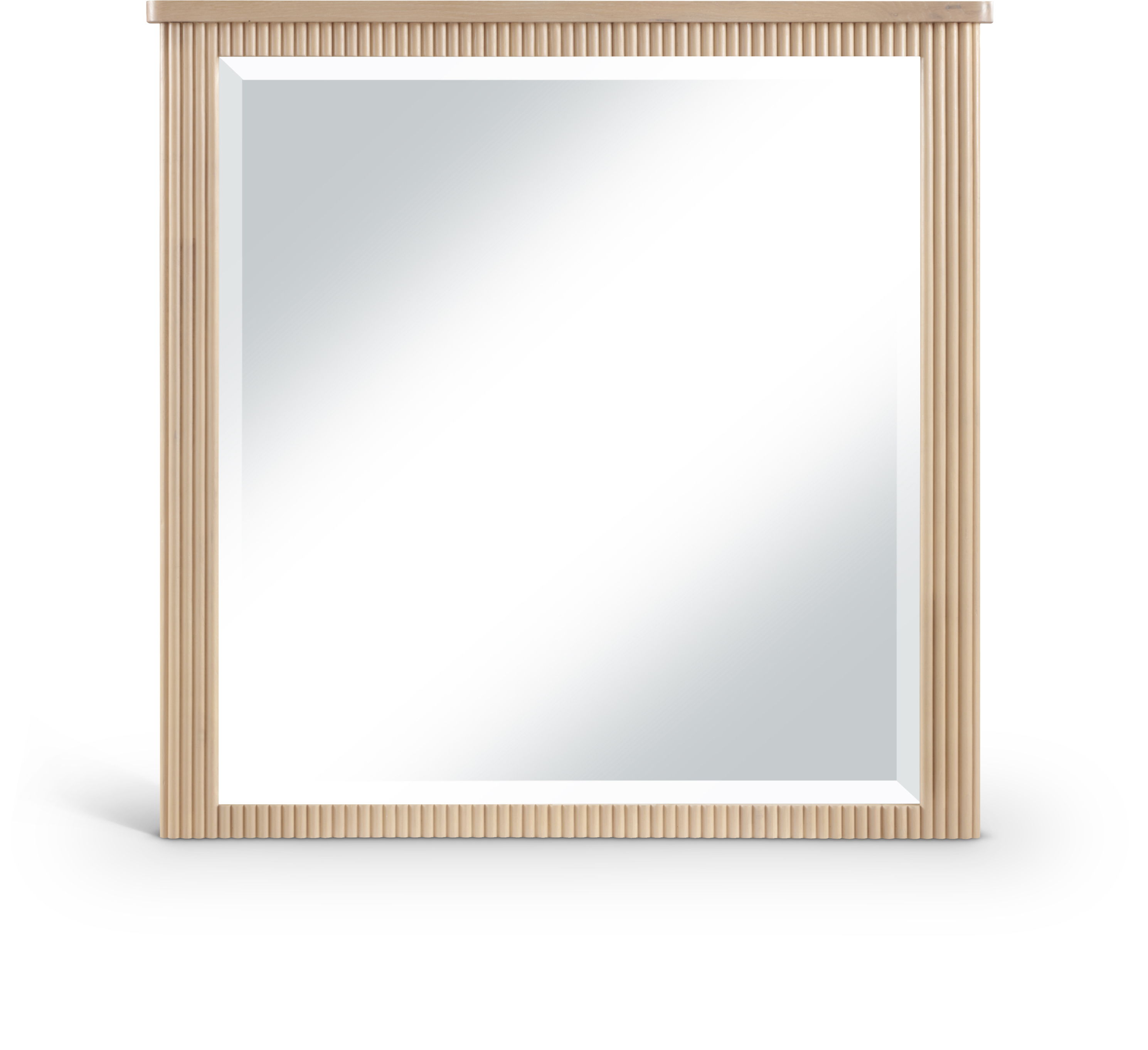 Astrid - Solid Wood And Oak Veneer Mirror - Natural