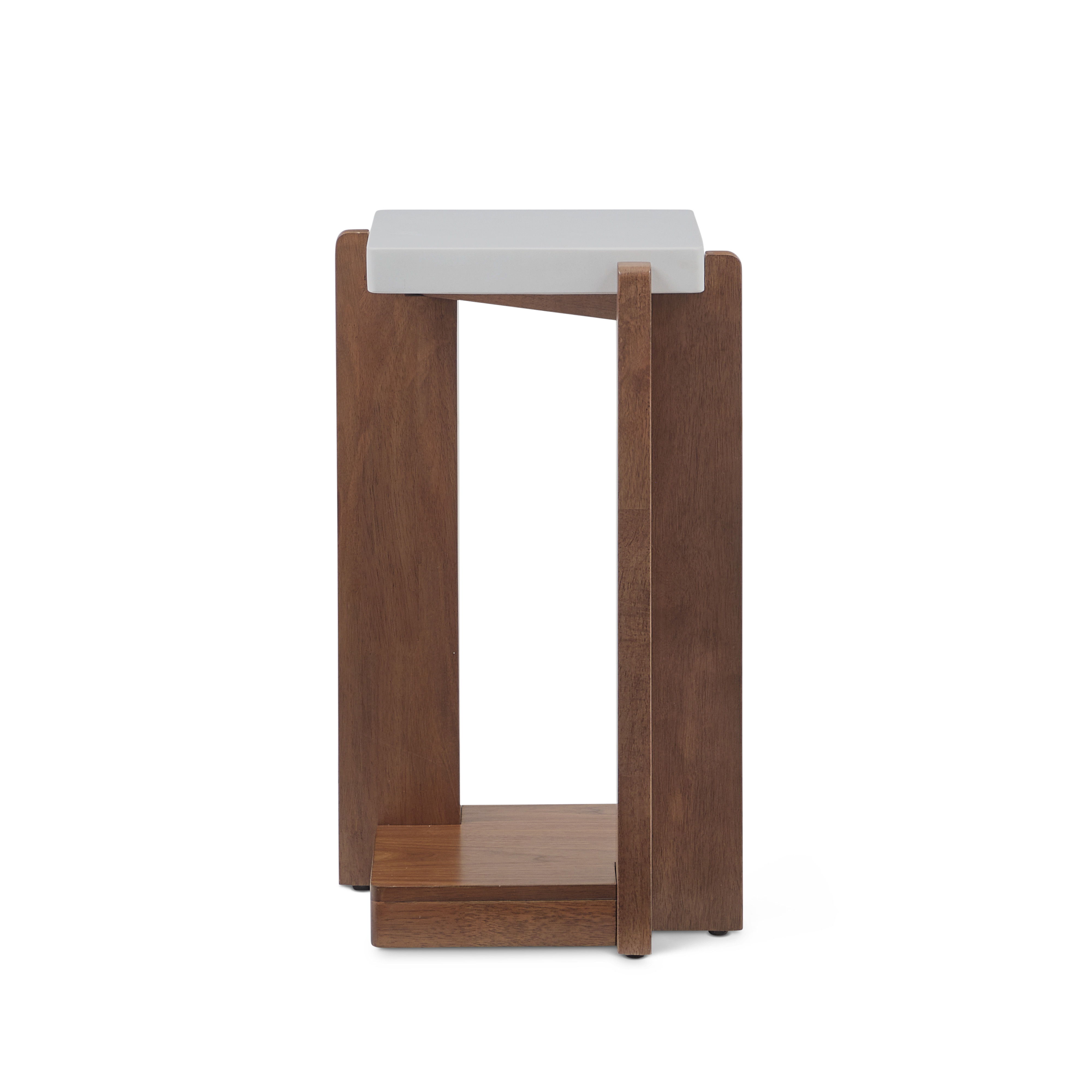 Lincoln - Accent Table - Light Brown, light brown, view 2