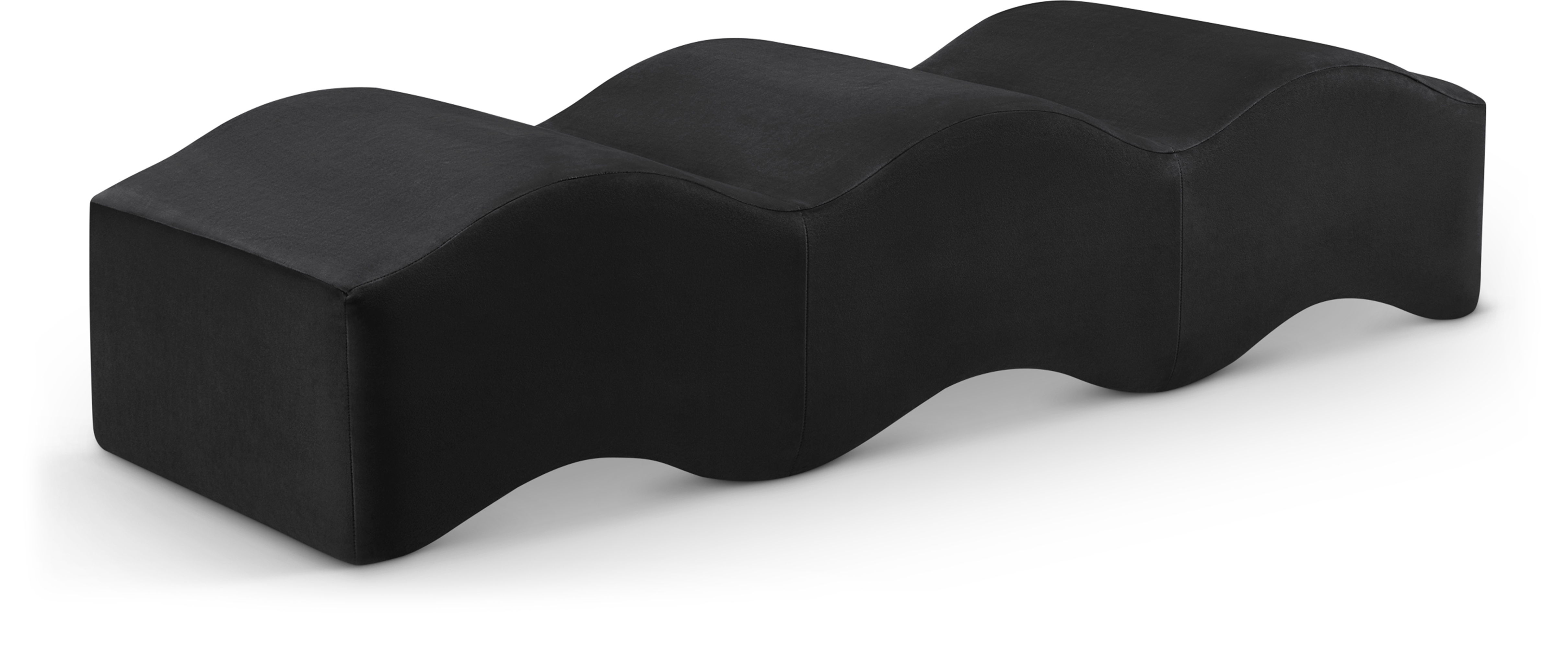 Wave - Bench - Black
