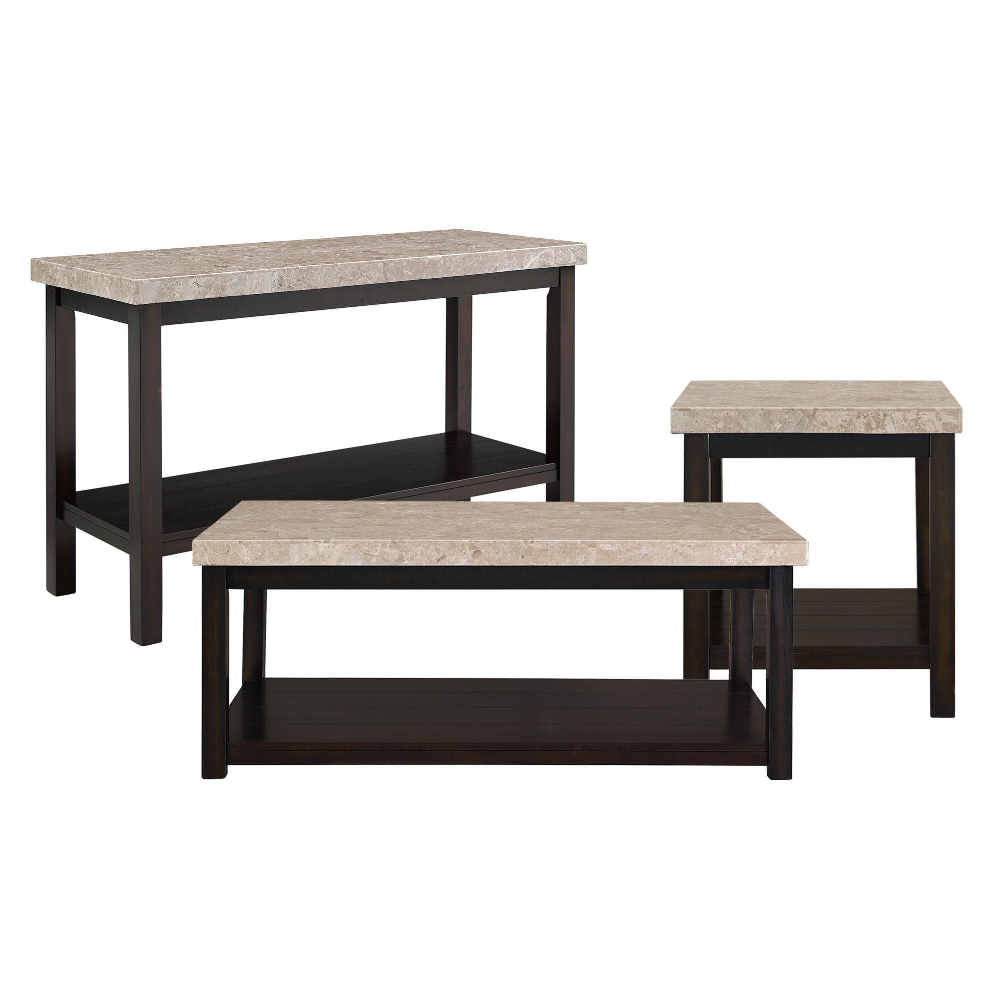 3 Pc · Coffee Table, End Table And Sofa Table