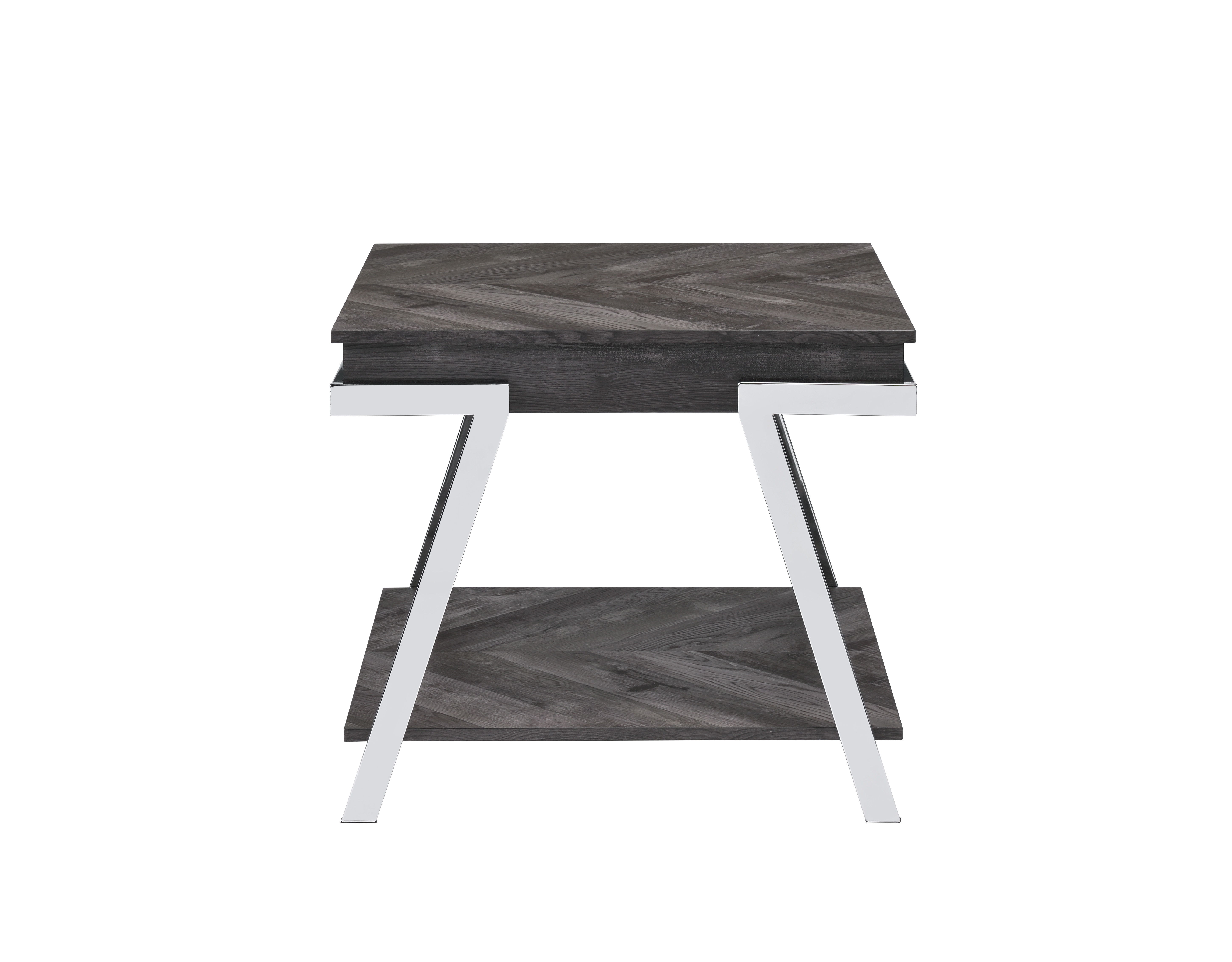 Roma - End Table - Gray