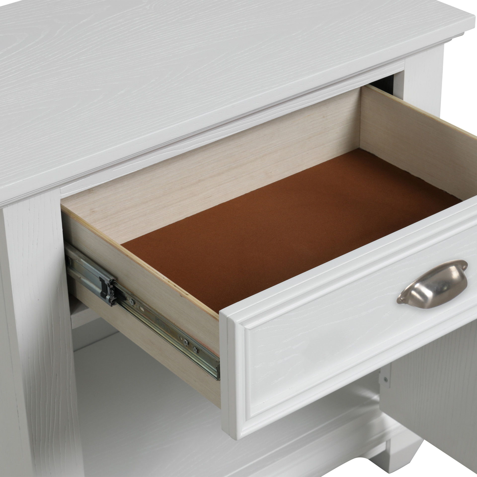Jamestown - Nightstand - White, white