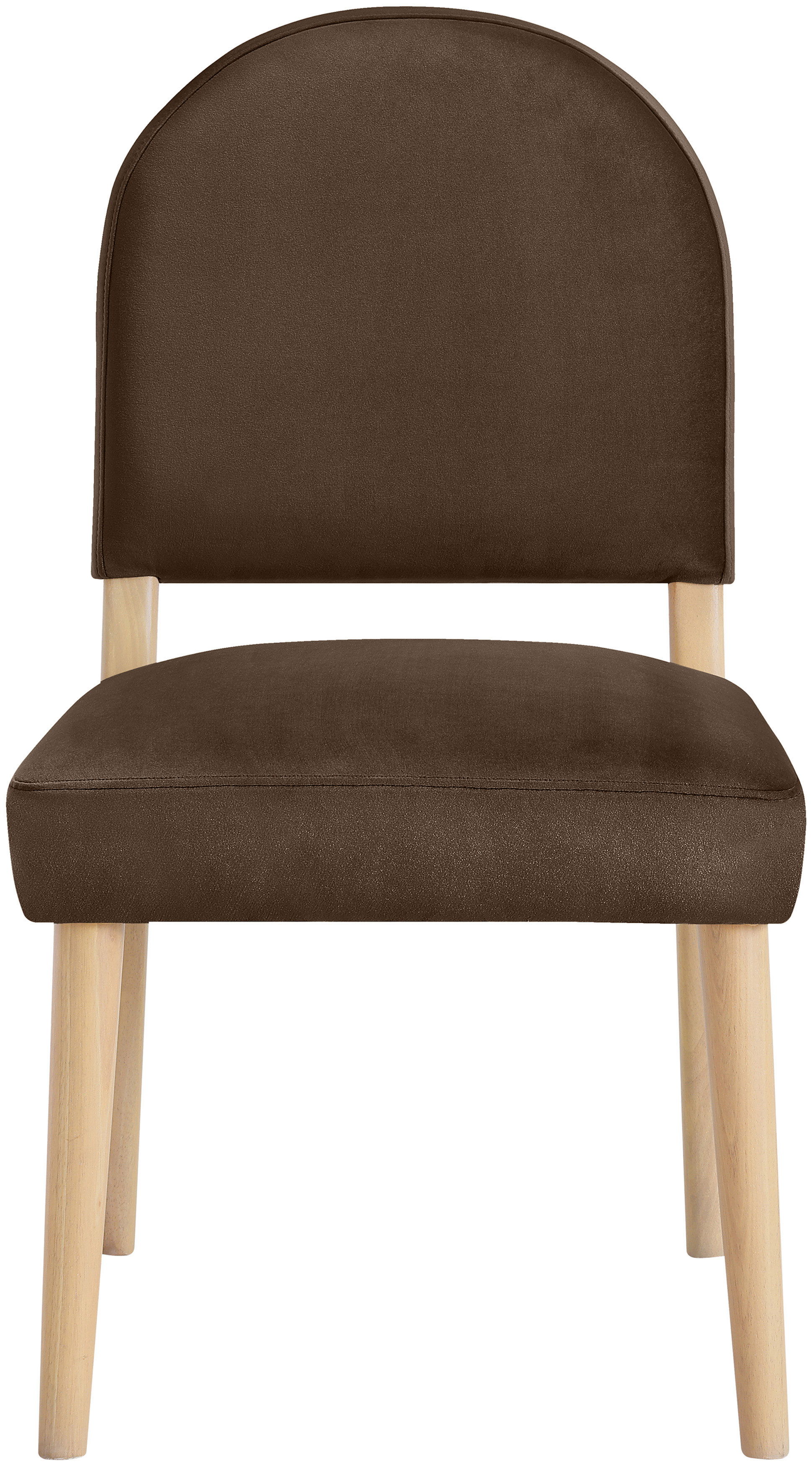 Varinelle - Velvet Upholstered Dining Chair (Set of 2) - Brown