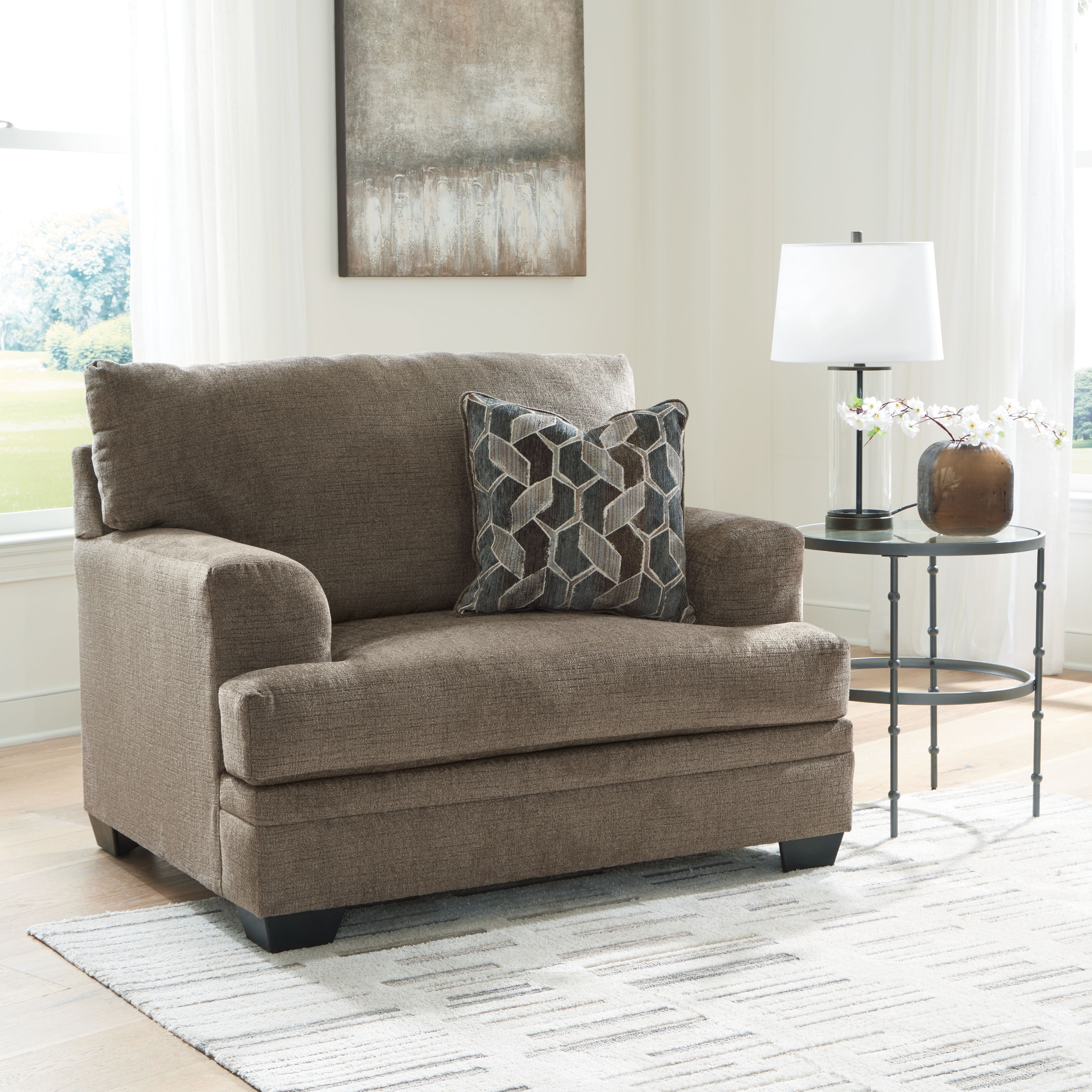 Stonemeade - 4 Pc. - Sofa, Loveseat, Chair And A Half, Ottoman - Nutmeg