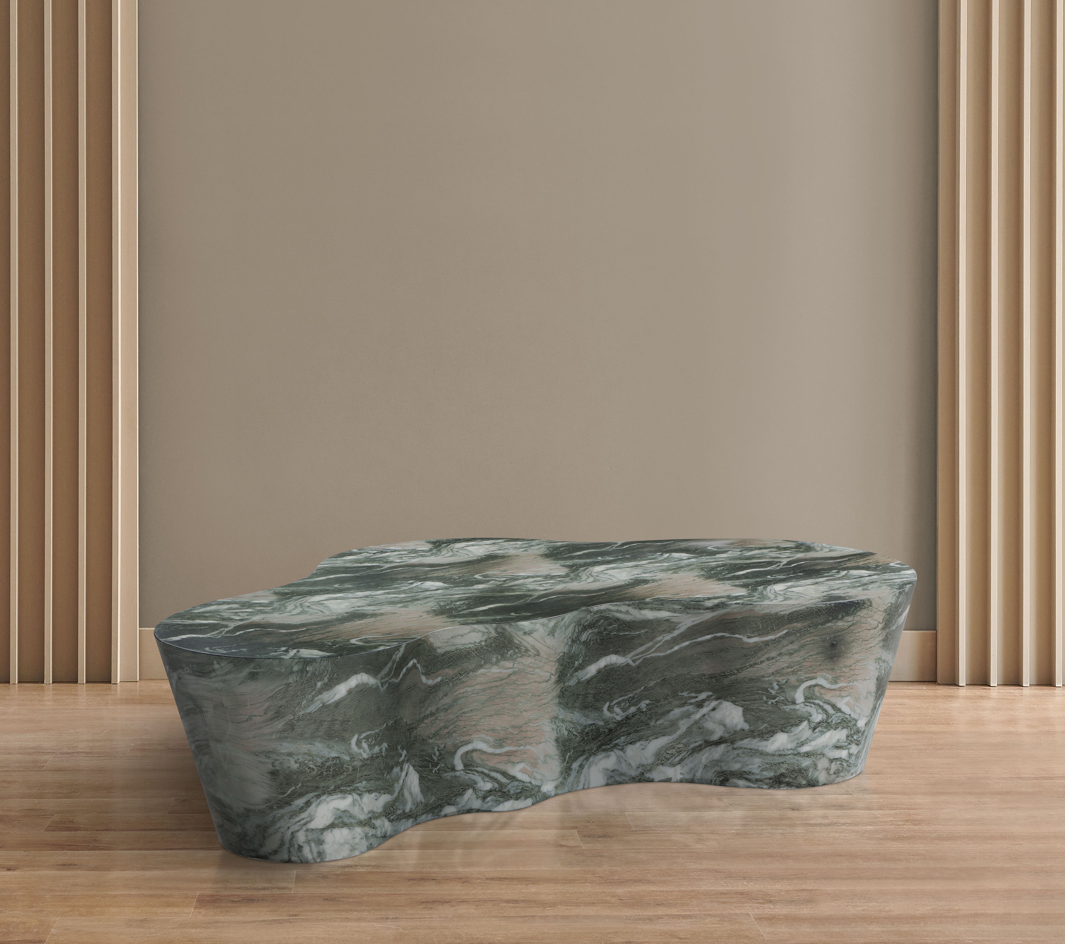 Monza - Concrete Coffee Table - Green