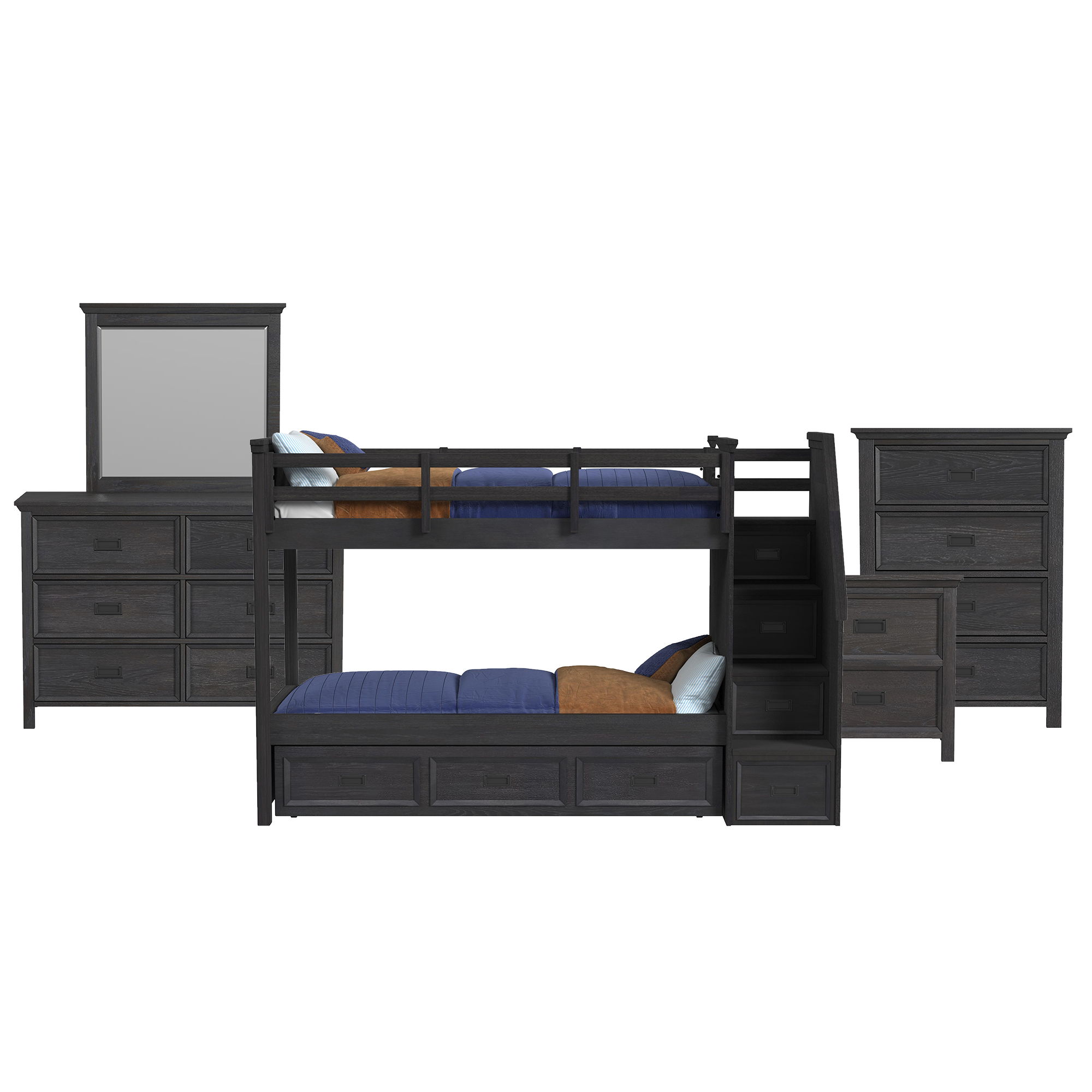 Twin · 5 Pc · Bedroom Set