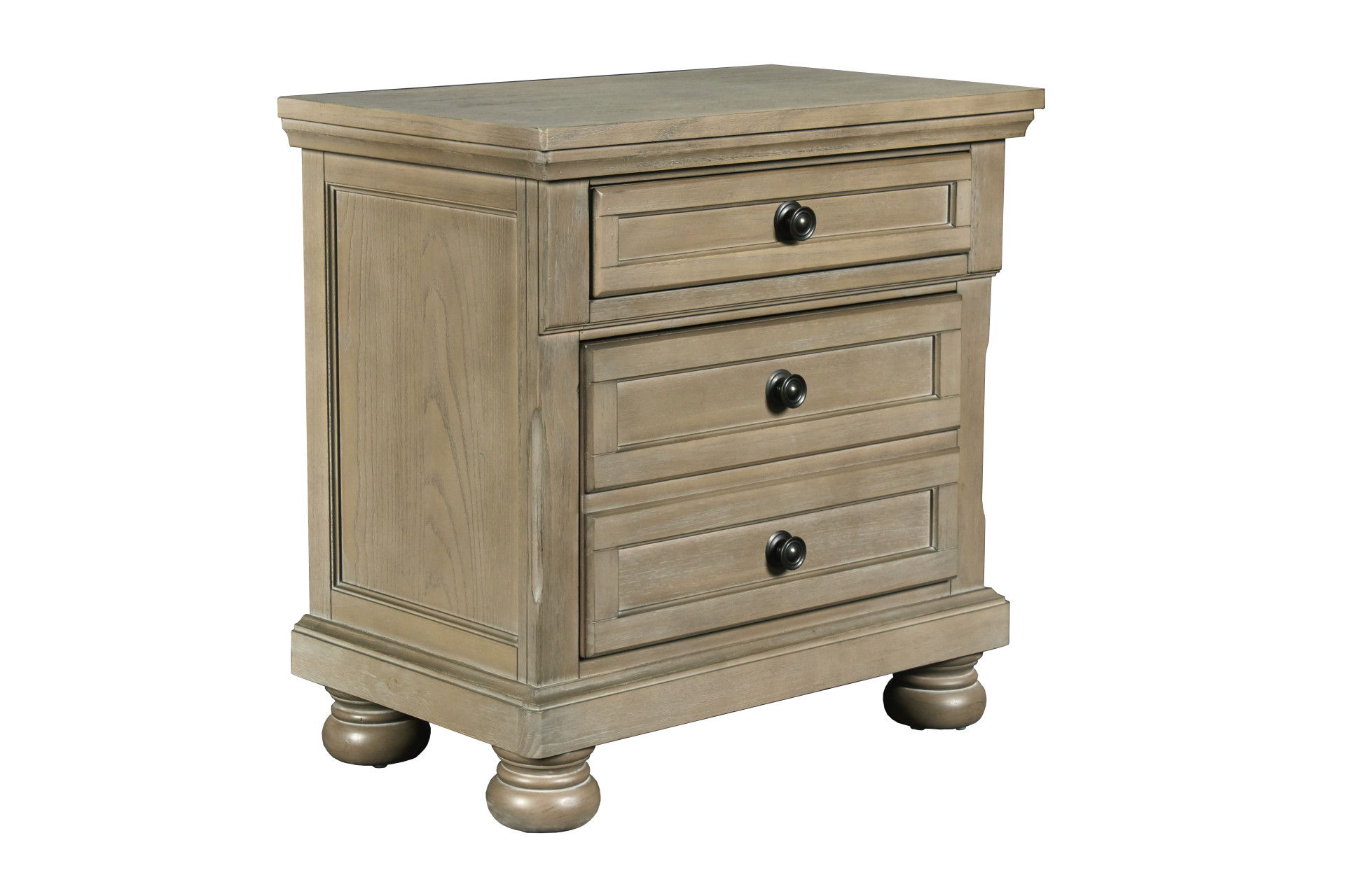 Allegra - Nightstand - Pewter Image