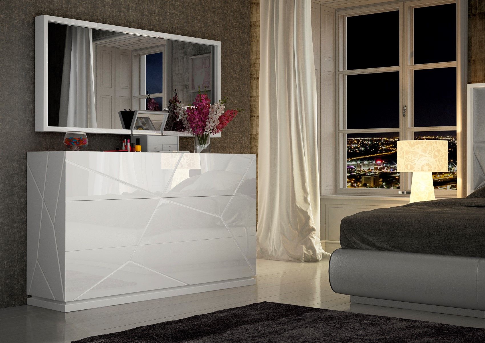 Kiu - Double Dresser - White