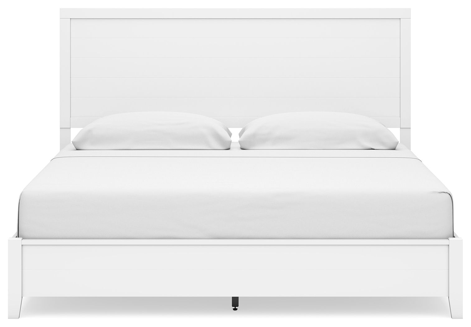 Ashley Furniture Binterglen - King Panel Bed - White - Image 7