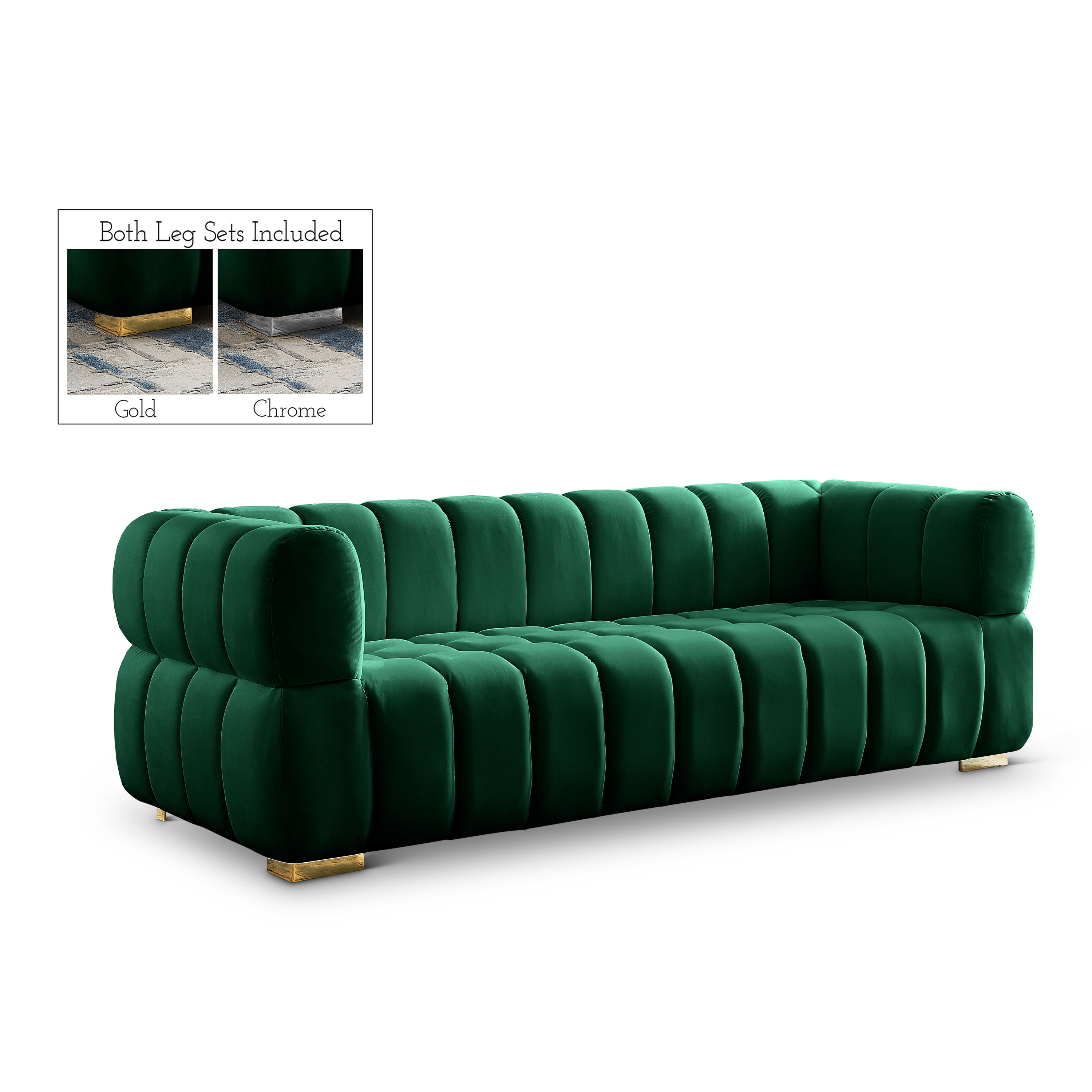 Gwen - Sofa - Green