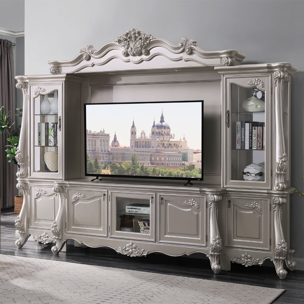 Bently - Entertainment Center - Champagne, beige
