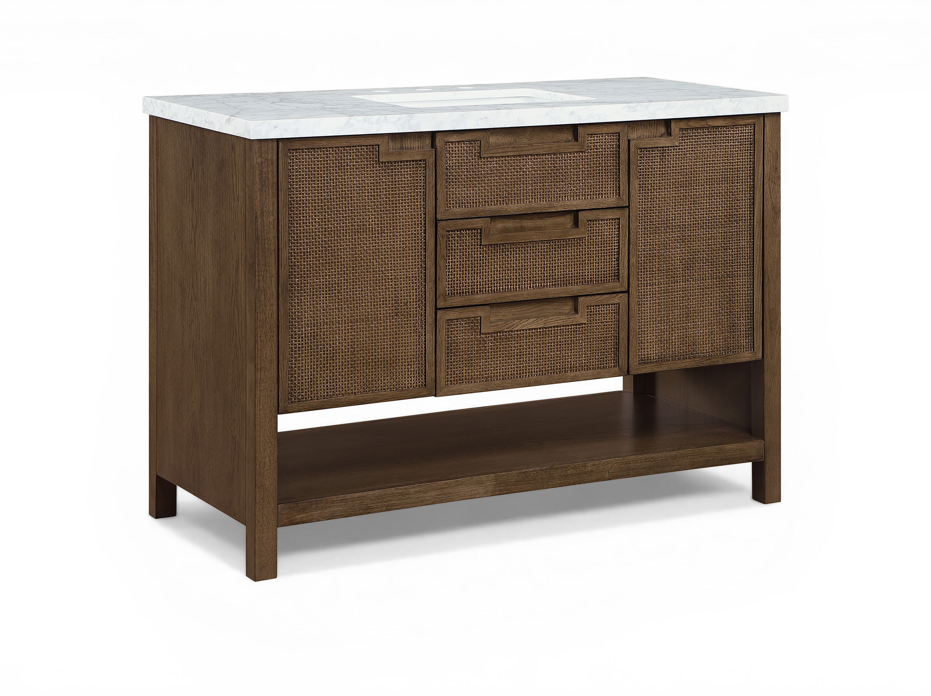 Soren - 48'' Bathroom Vanity - Brown / Gray