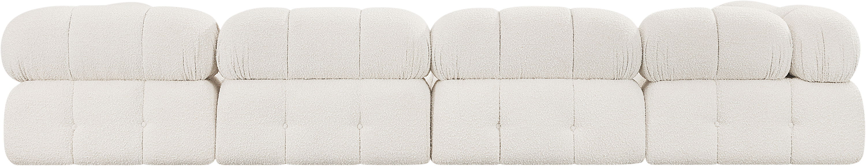 Ames - 4 Piece Modular Sofa - Cream