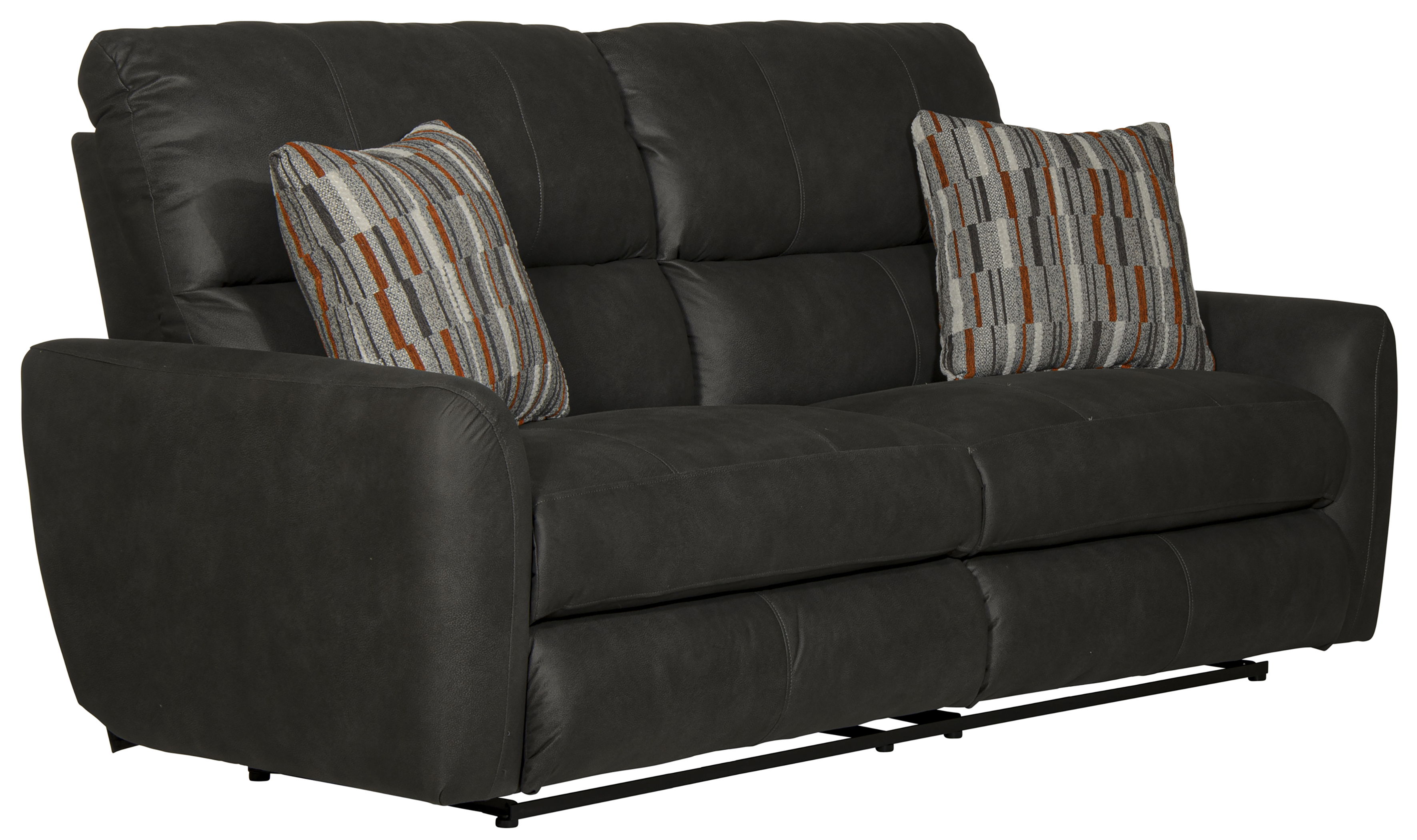 Dorian - Reclining Sofa - Charcoal