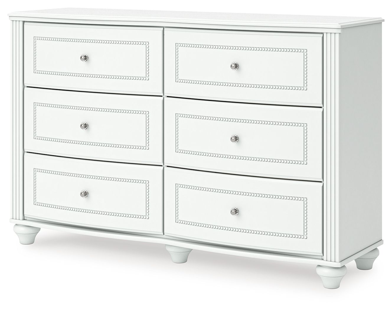 Ashley Furniture Kozlani - Six Drawer Dresser - White - Image 5