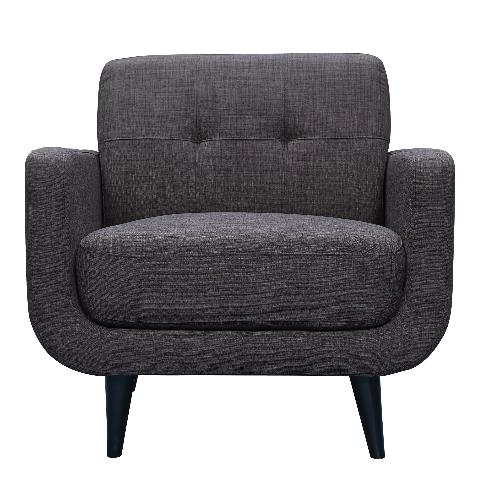 Hadley - 4480 KD Chair Heirloom - Charcoal