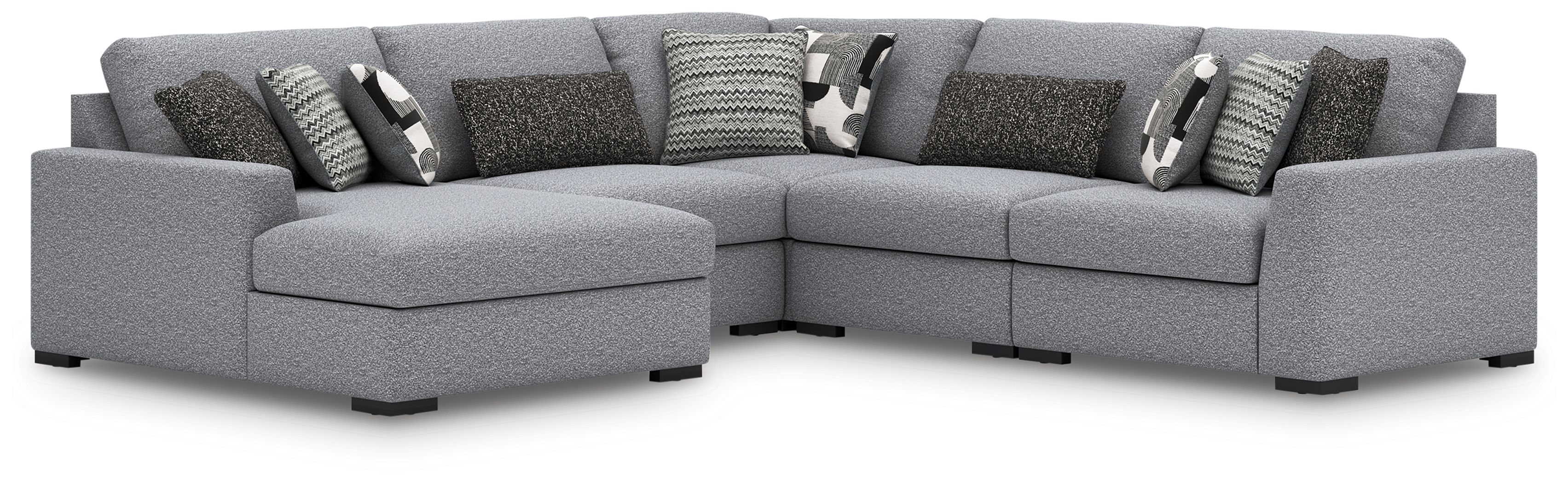 5 Pc · Sectional With LAF Corner Chaise