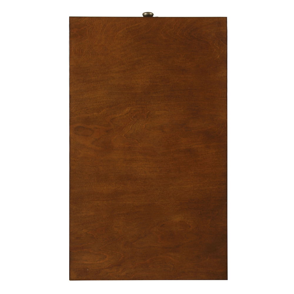 Bertie - Accent Table - Walnut, dark brown, view 3