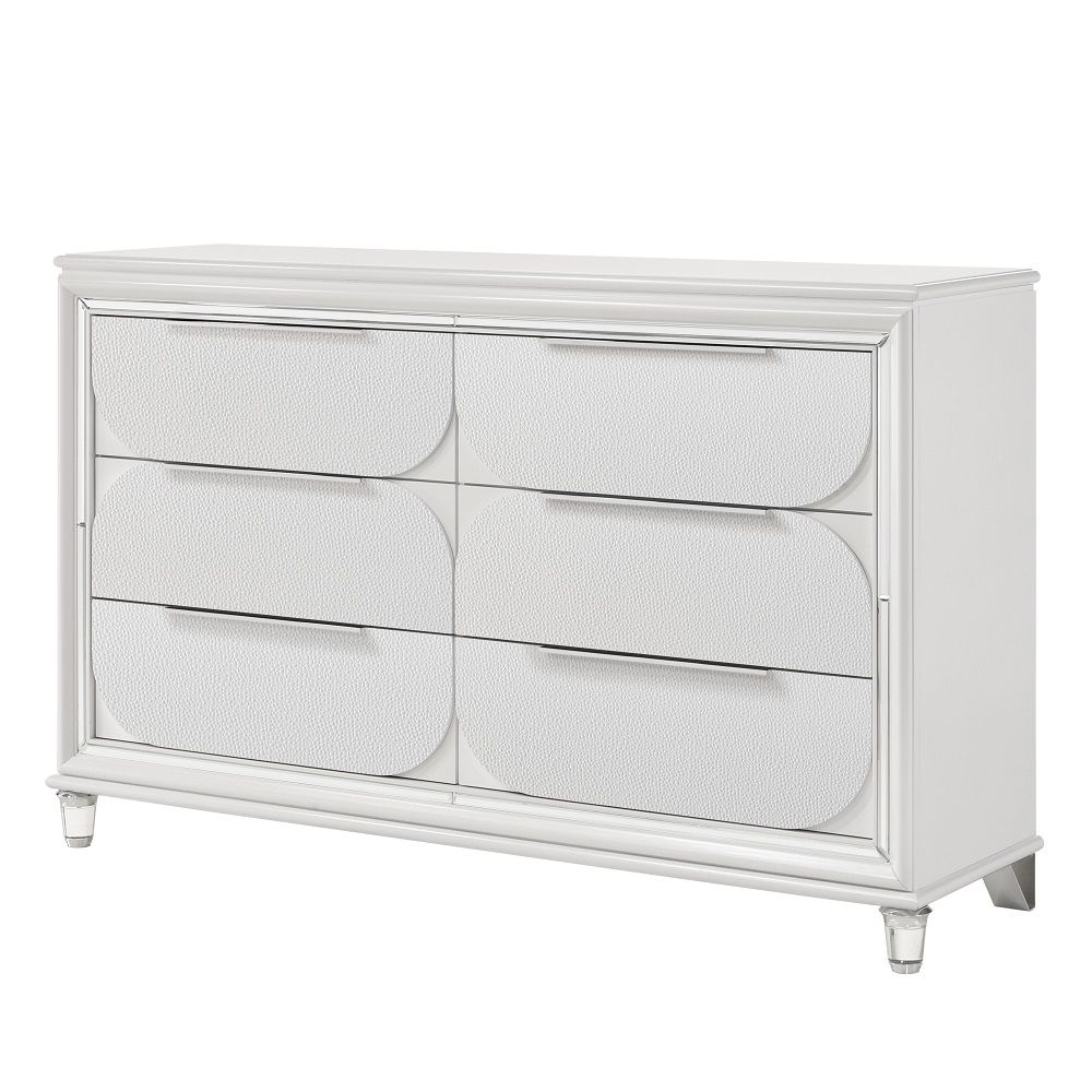 Tarian - Dresser - Pearl White, white, view 2