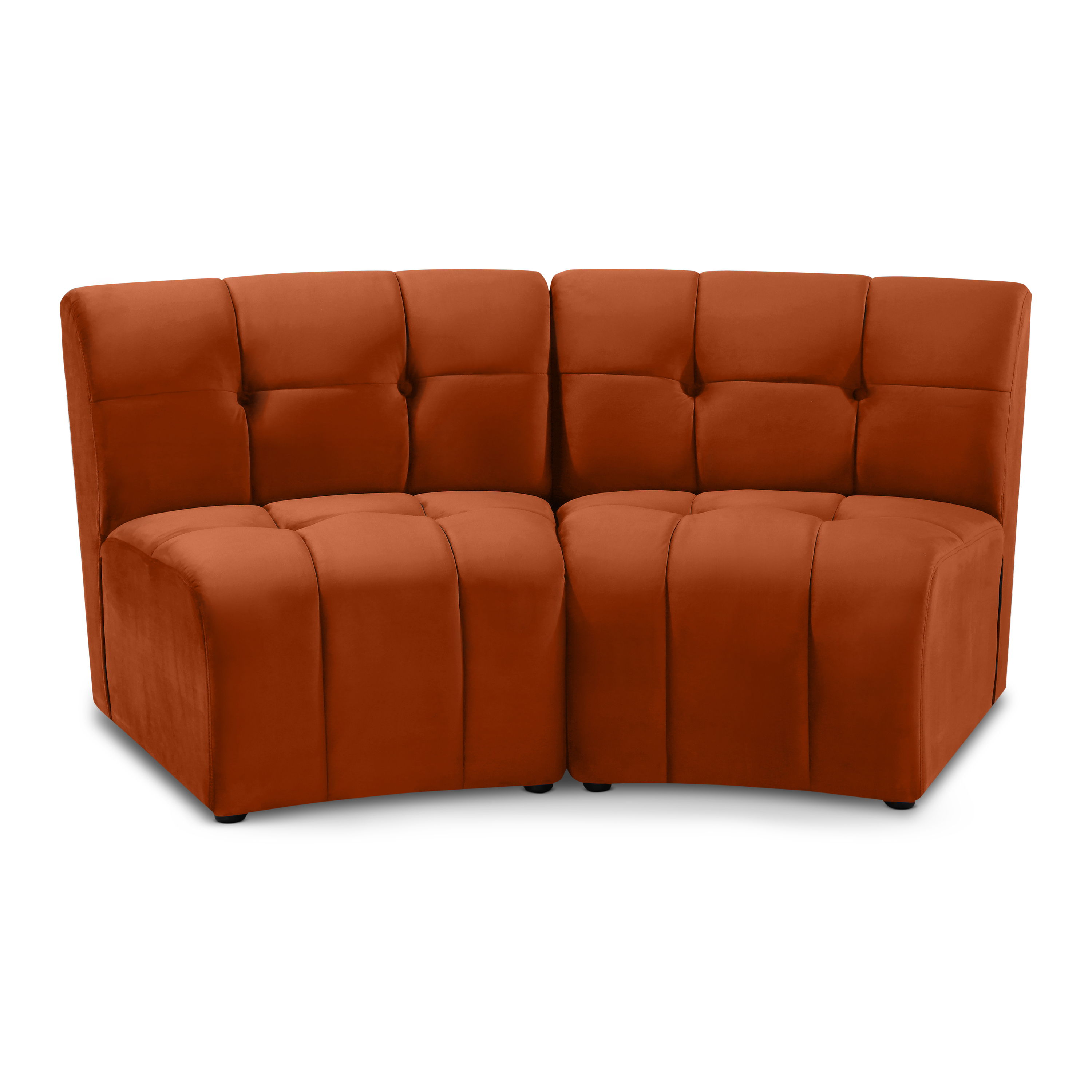 Limitless - 2 Piece Modular Sectional - Cognac