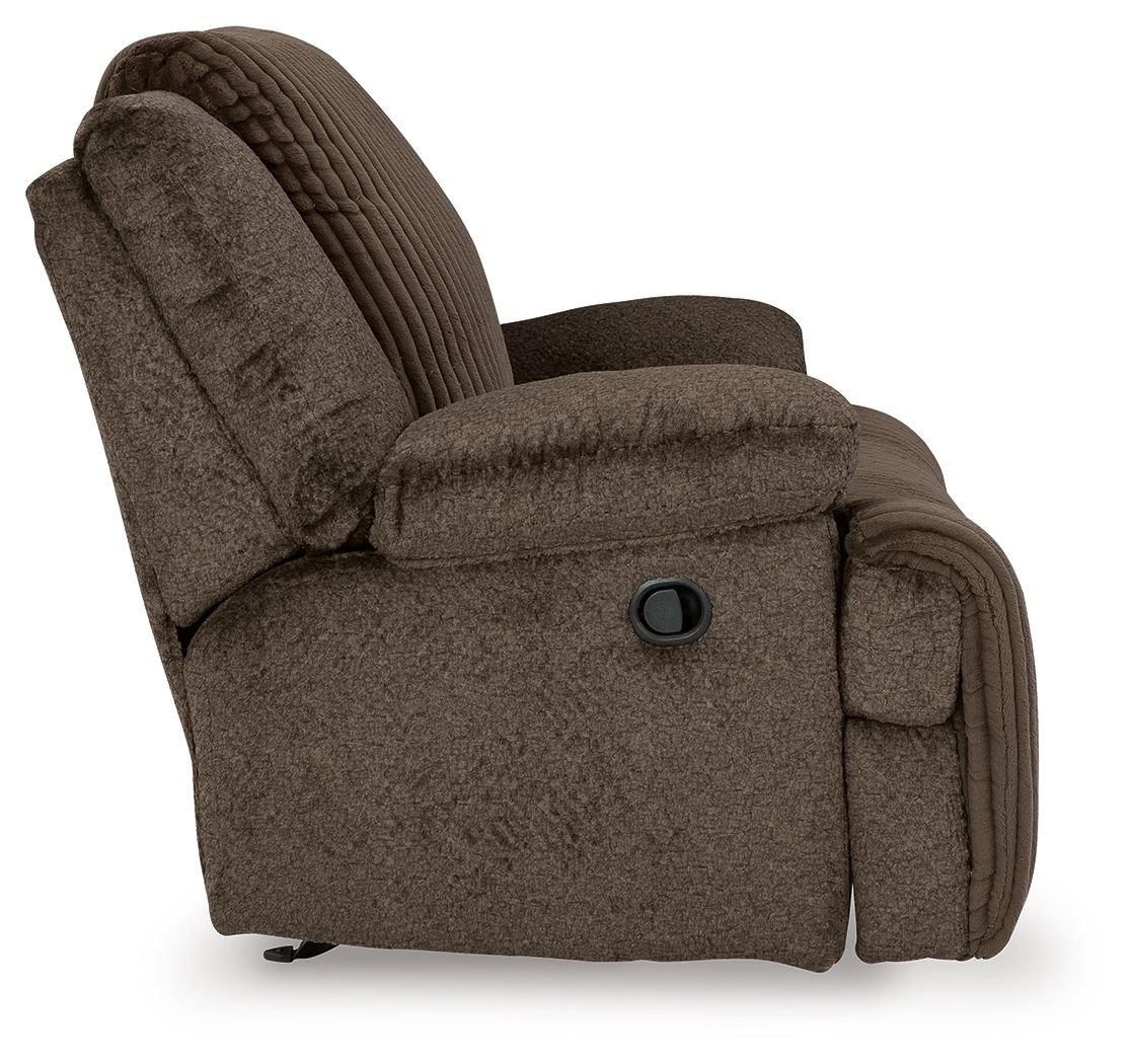 Ashley Furniture Top Tier - Rocker Recliner - Chocolate - Image 6