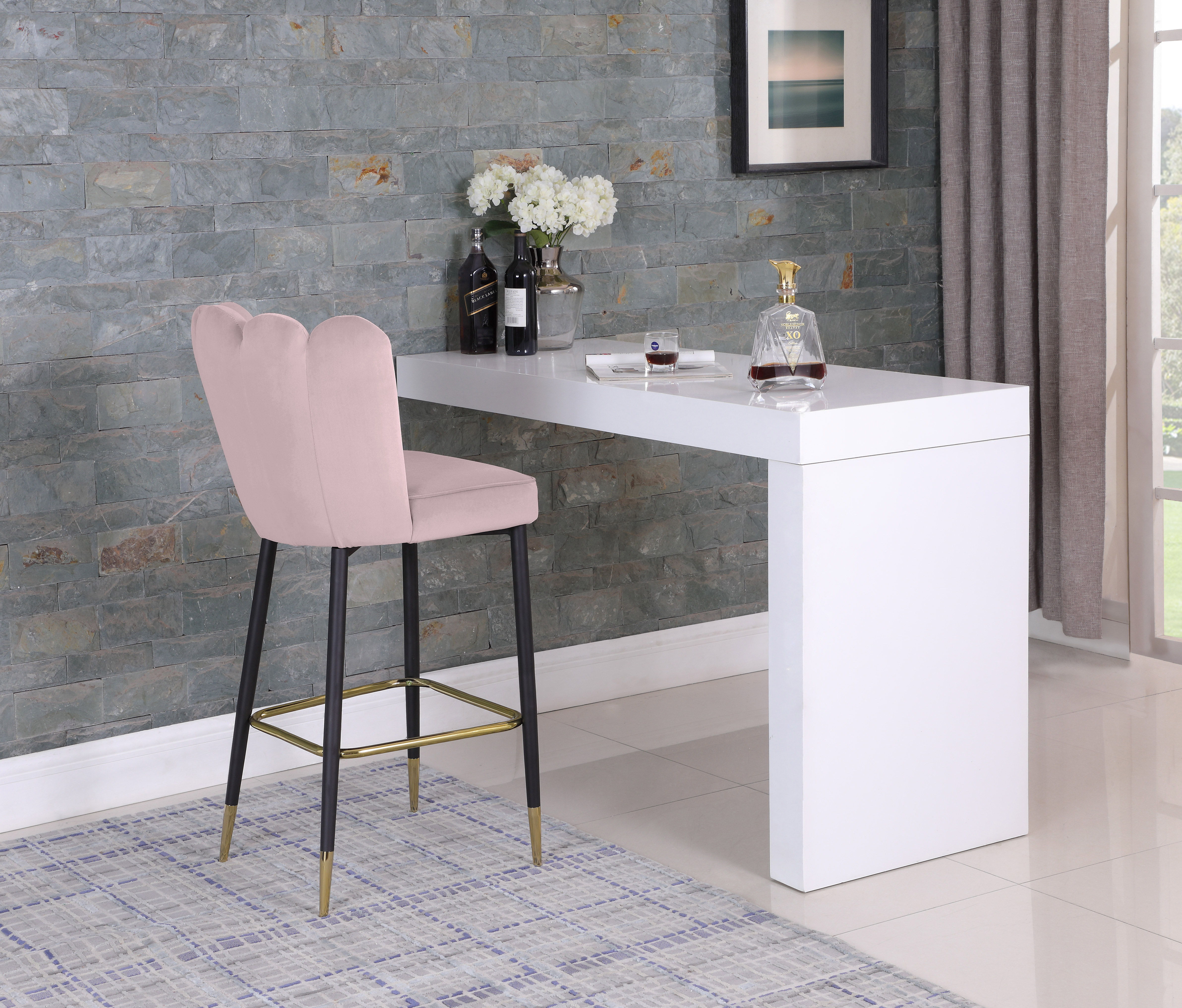 Lily - Stool (Set of 2) - Pink