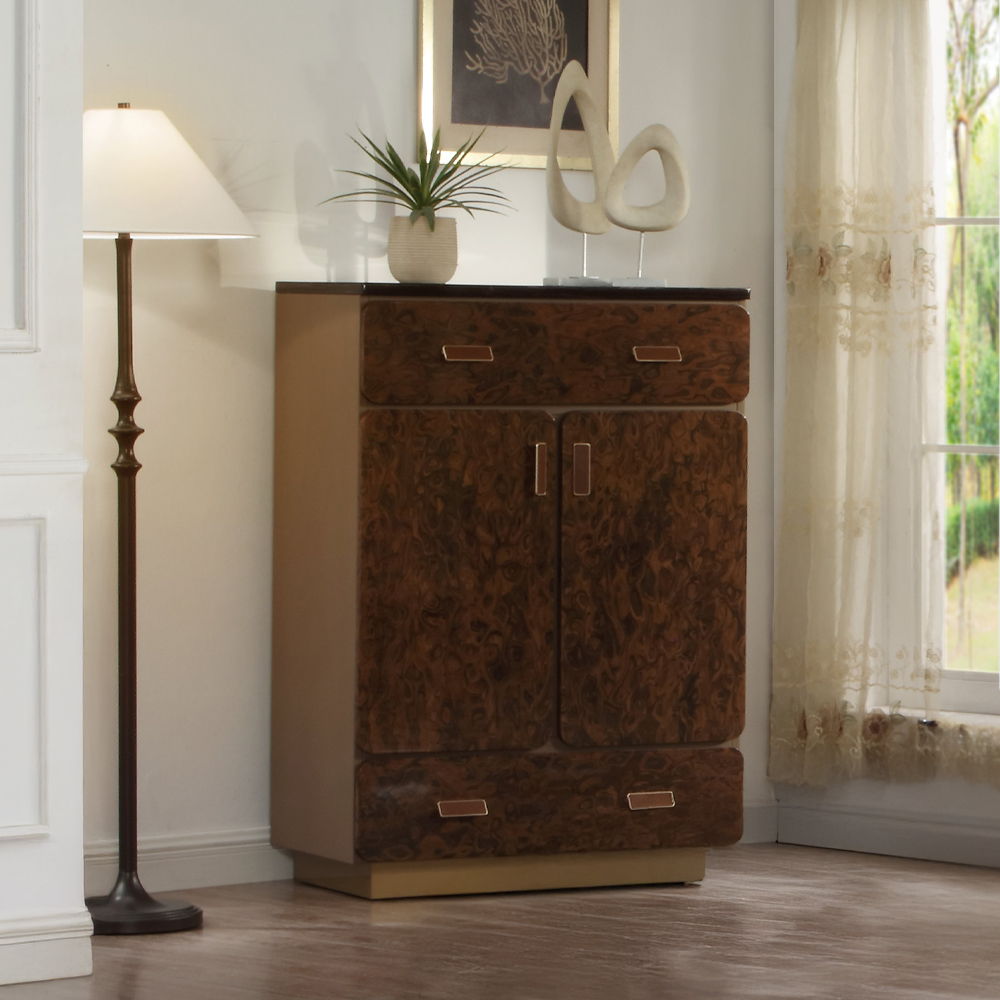 Marcelino - Chest - Cherry Oak, dark brown
