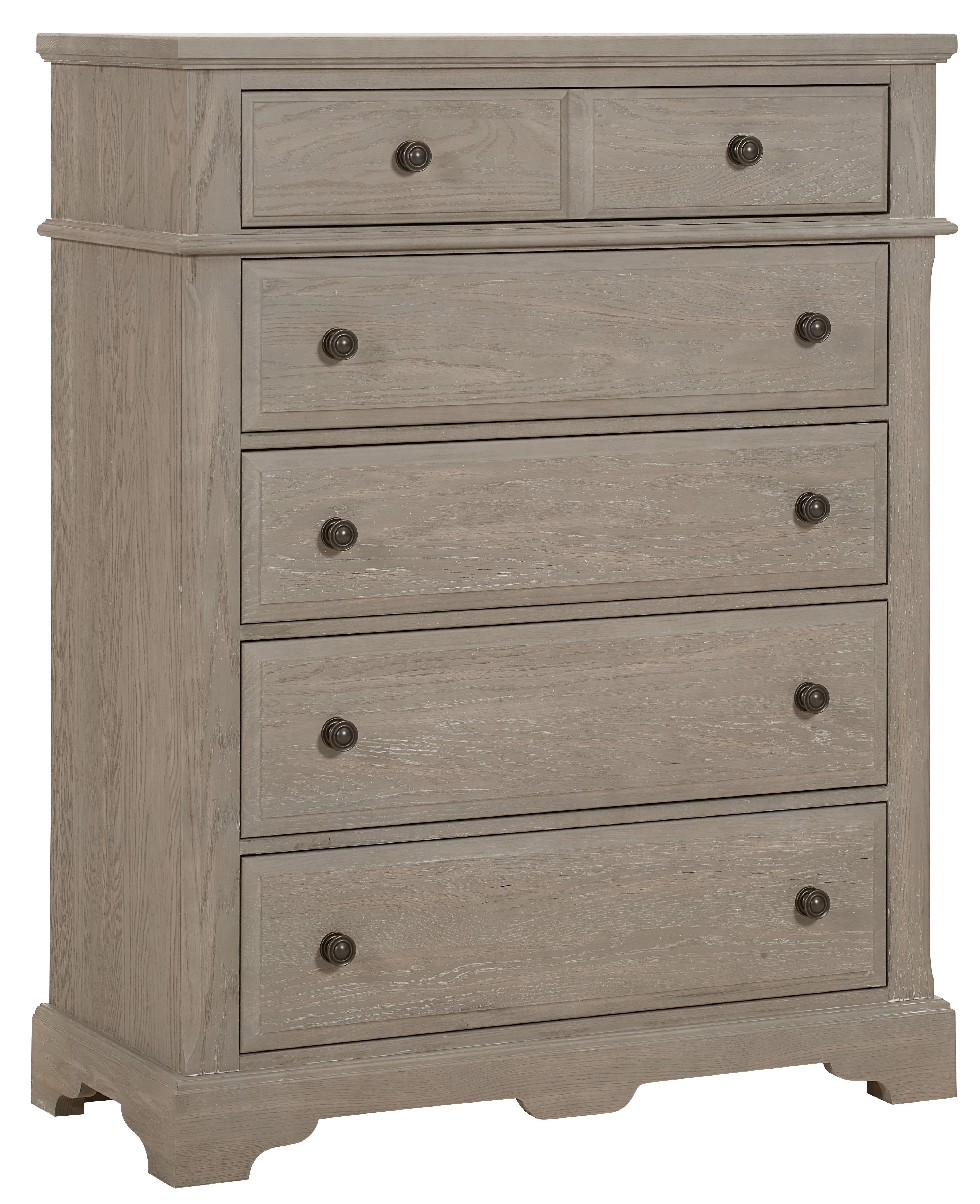 Vaughan-Bassett Heritage - 5-Drawers Chest - Greystone