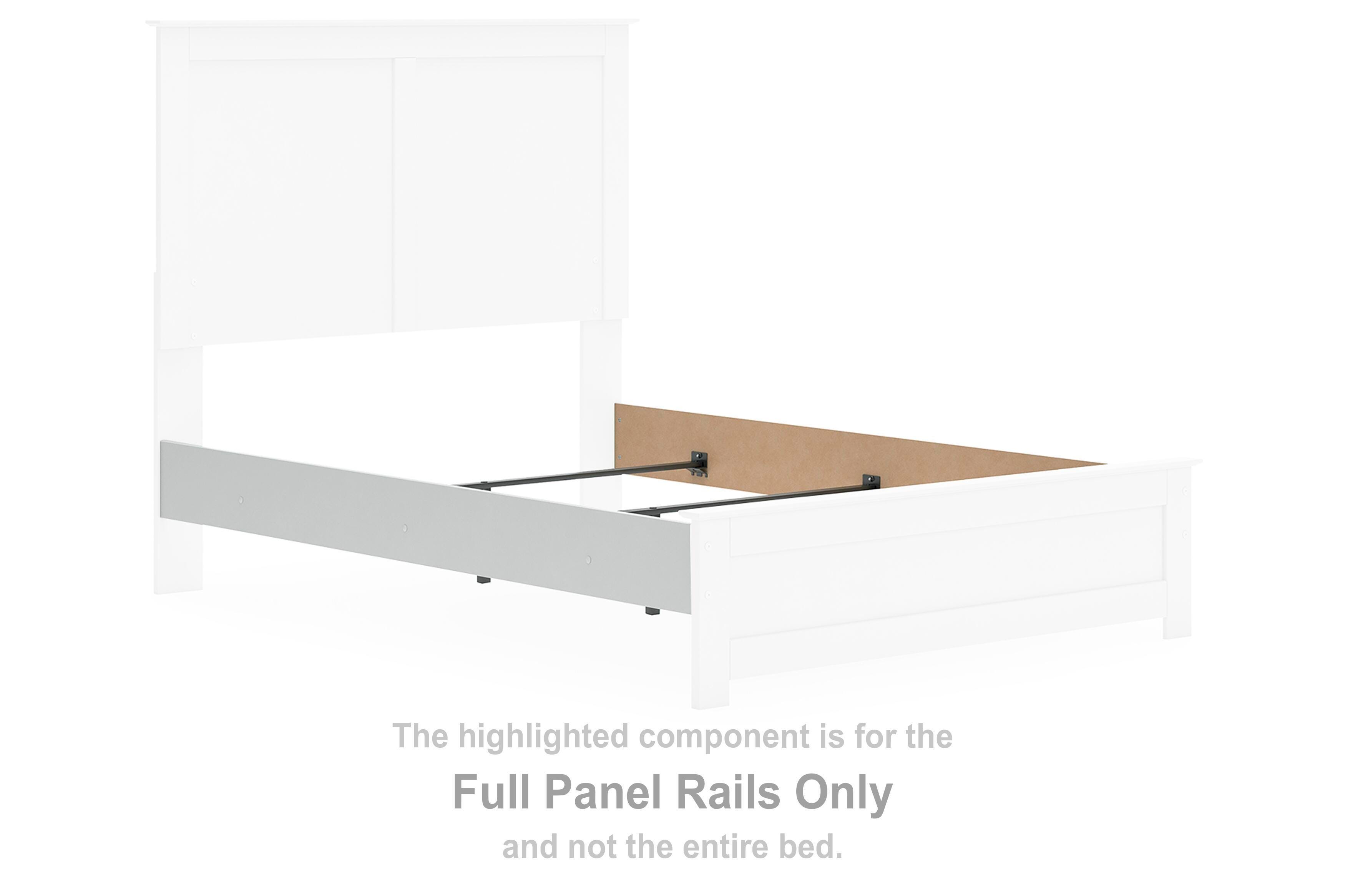 Bostwick Shoals – Full Panel Rails – White