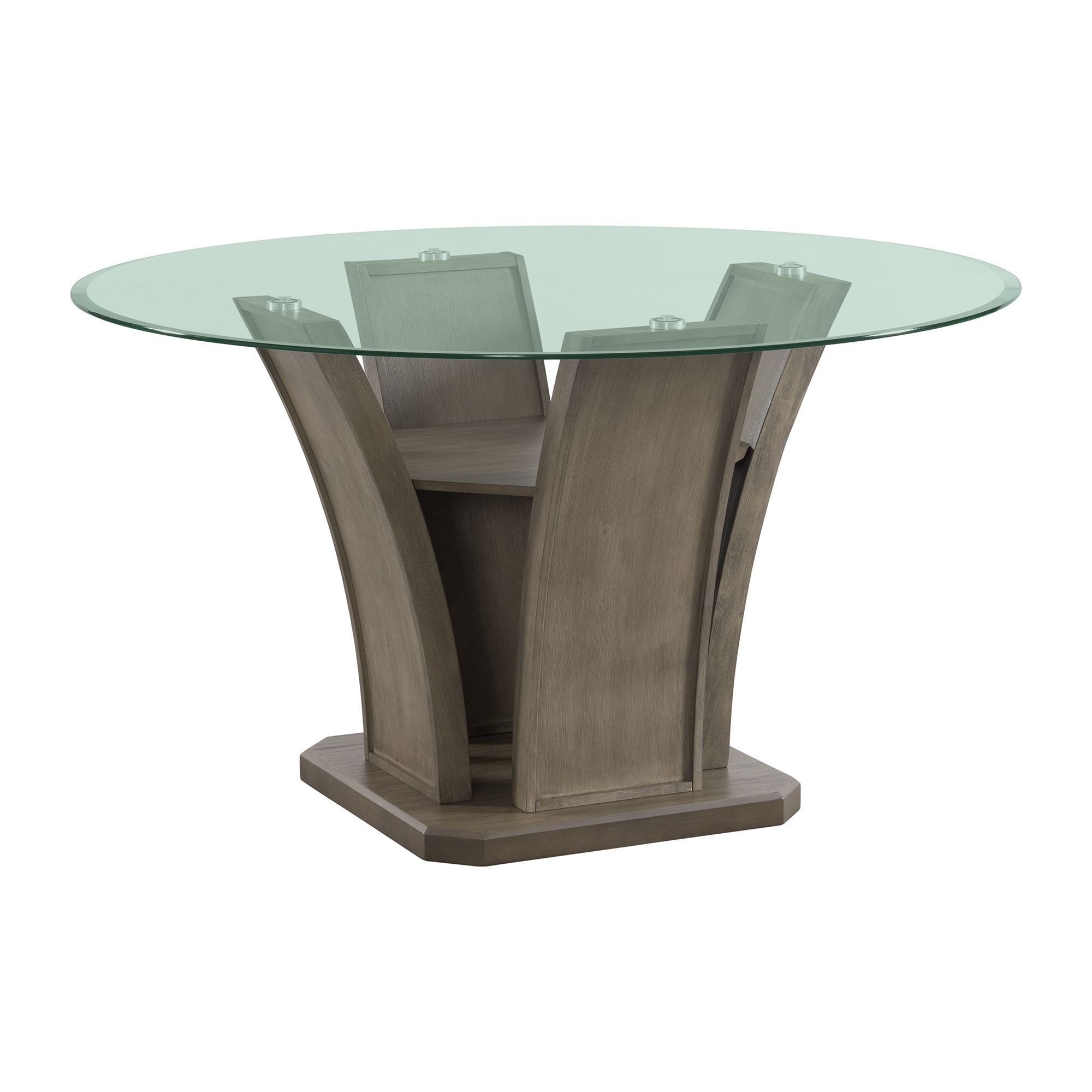 Dapper - Round Dining Table - Gray Finish