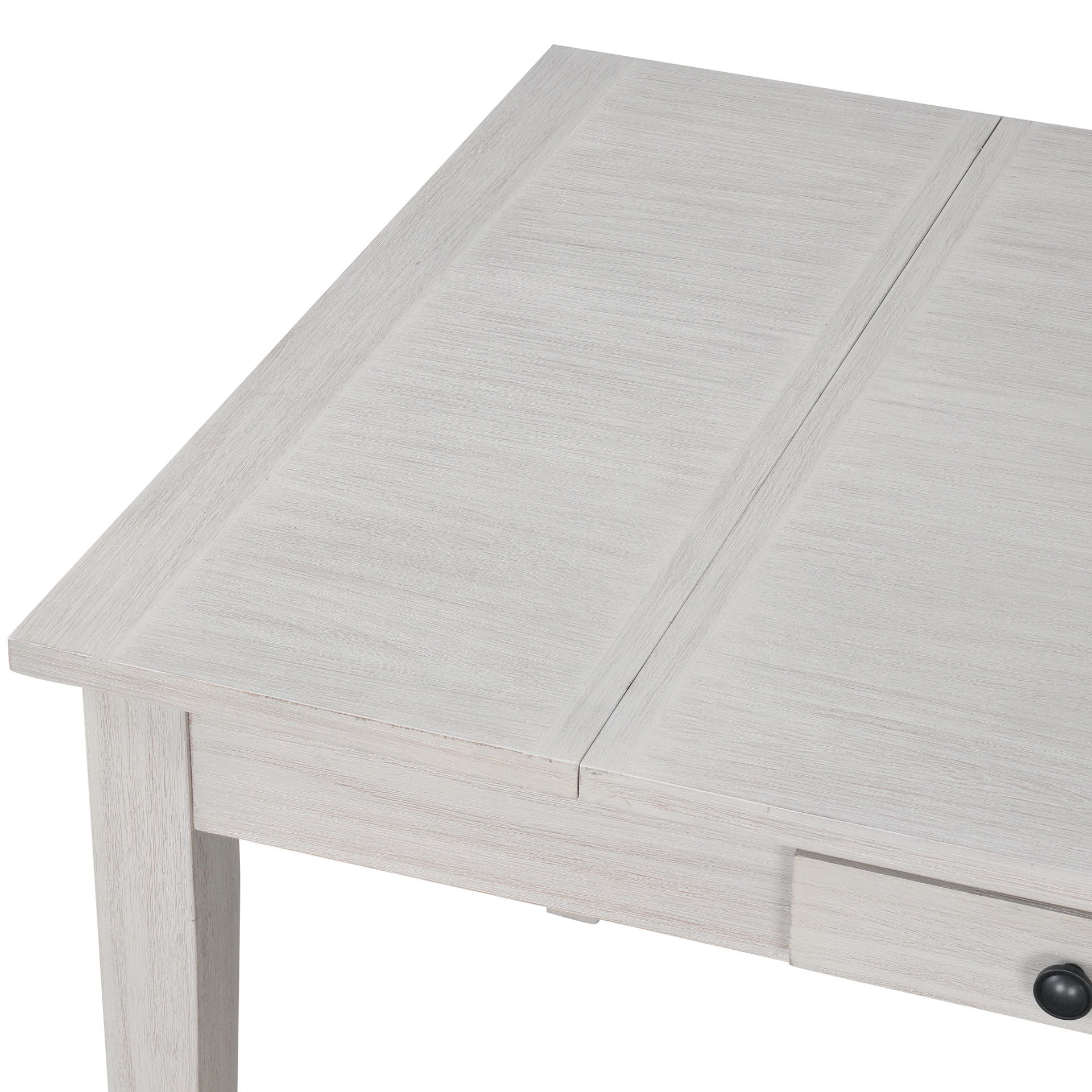 Echo - Rectangle Dining Table - Driftwood, light gray, view 6