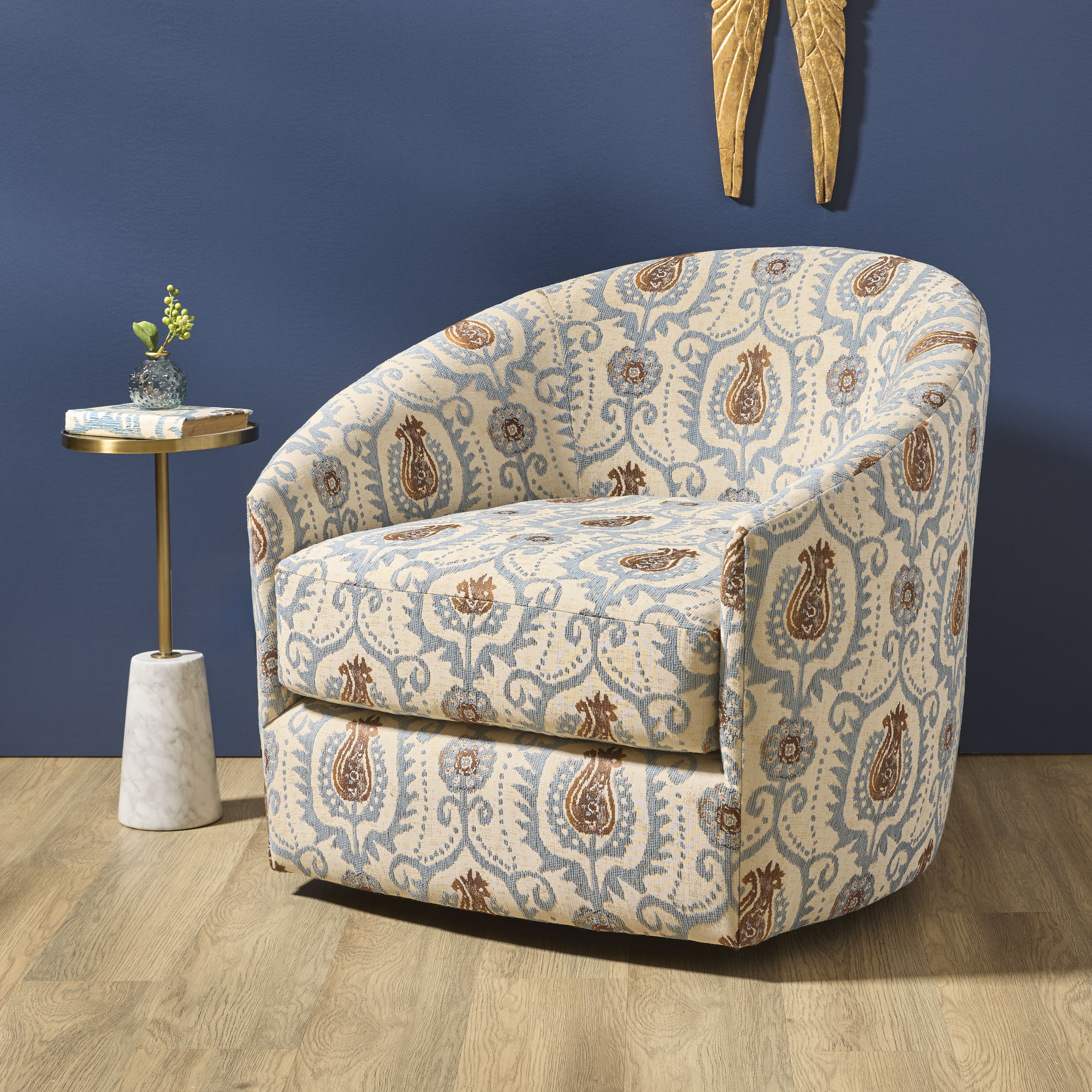 Shelly - Swivel Chair, dark red, view 7