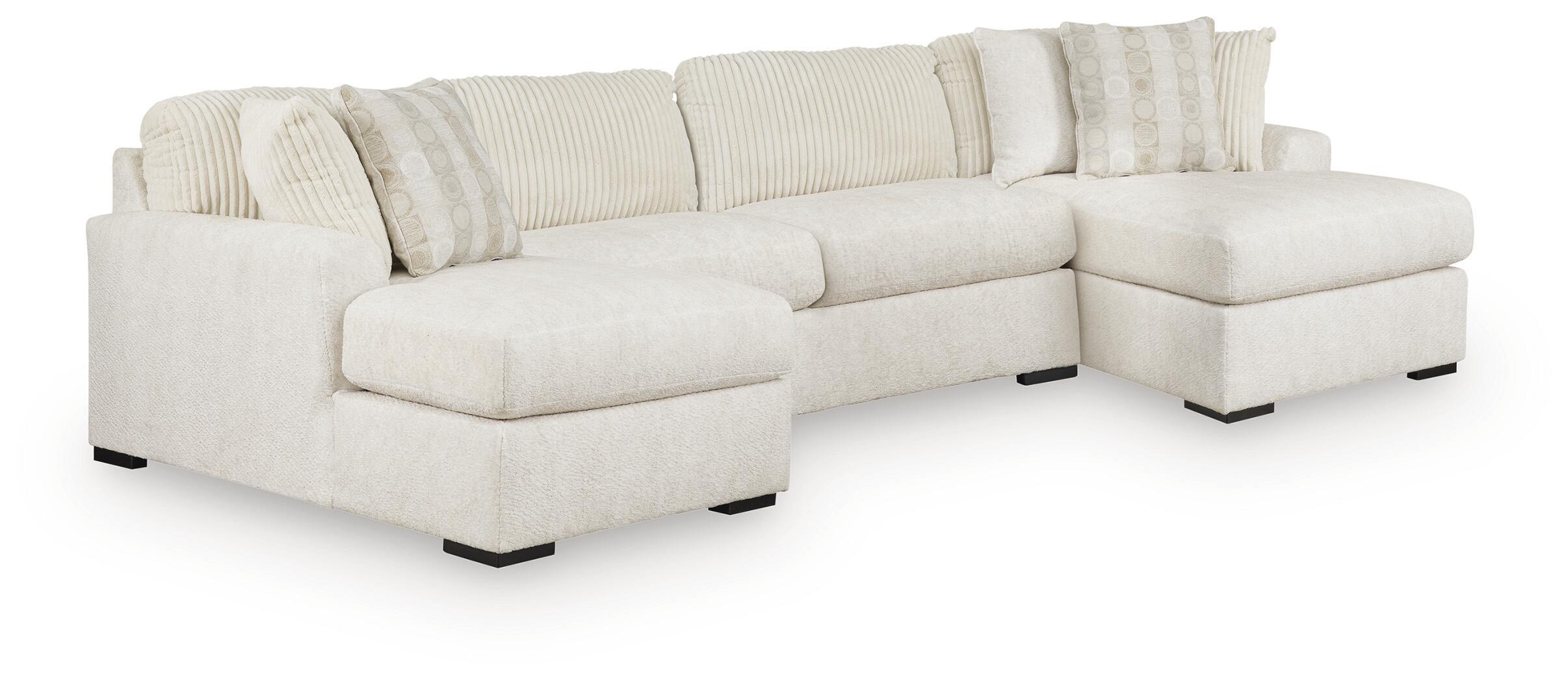 3 Pc · Sectional With Double Chaise