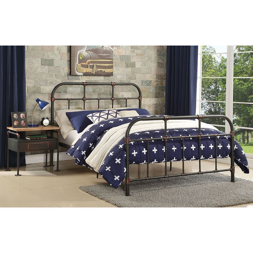 Nicipolis - Full Bed - Sandy Gray, dark gray, view 7