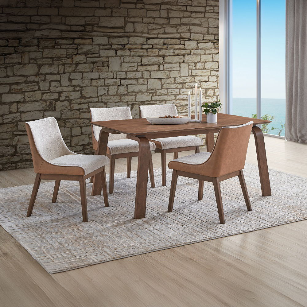 Ginny - Dining Table - Walnut, dark brown, view 7